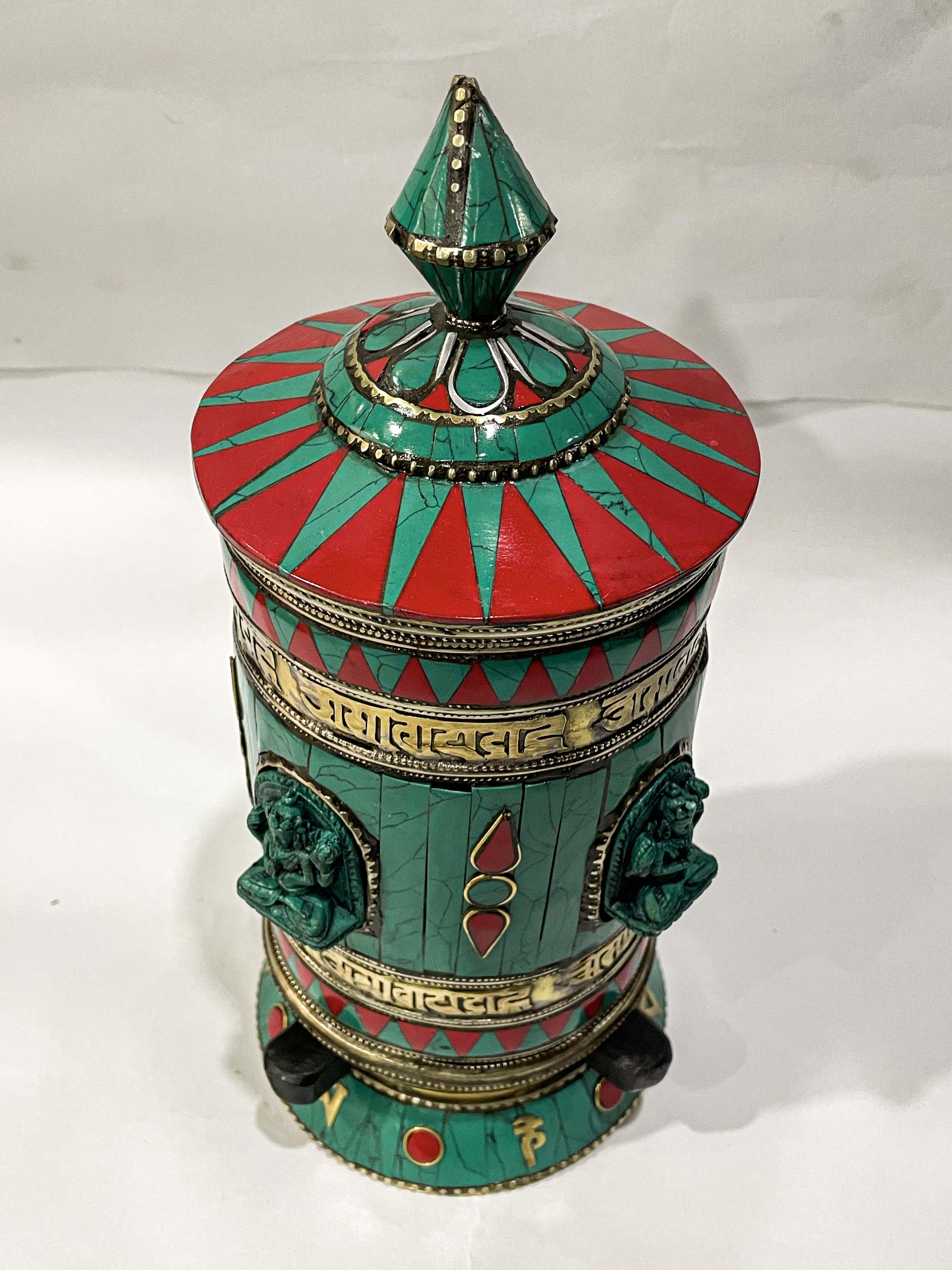 Table Prayer Wheel Big Size, <span Style=