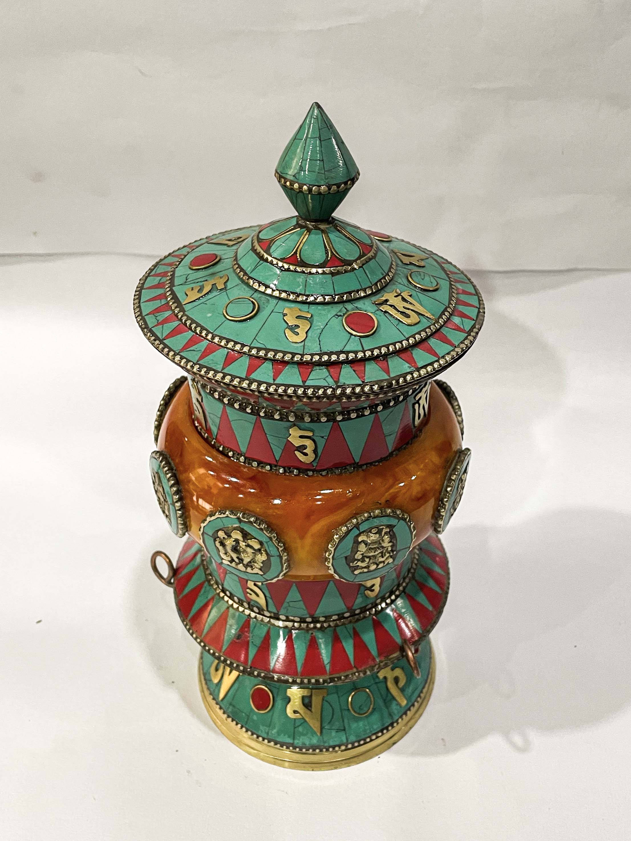 Table Prayer Wheel Medium Size, <span Style=