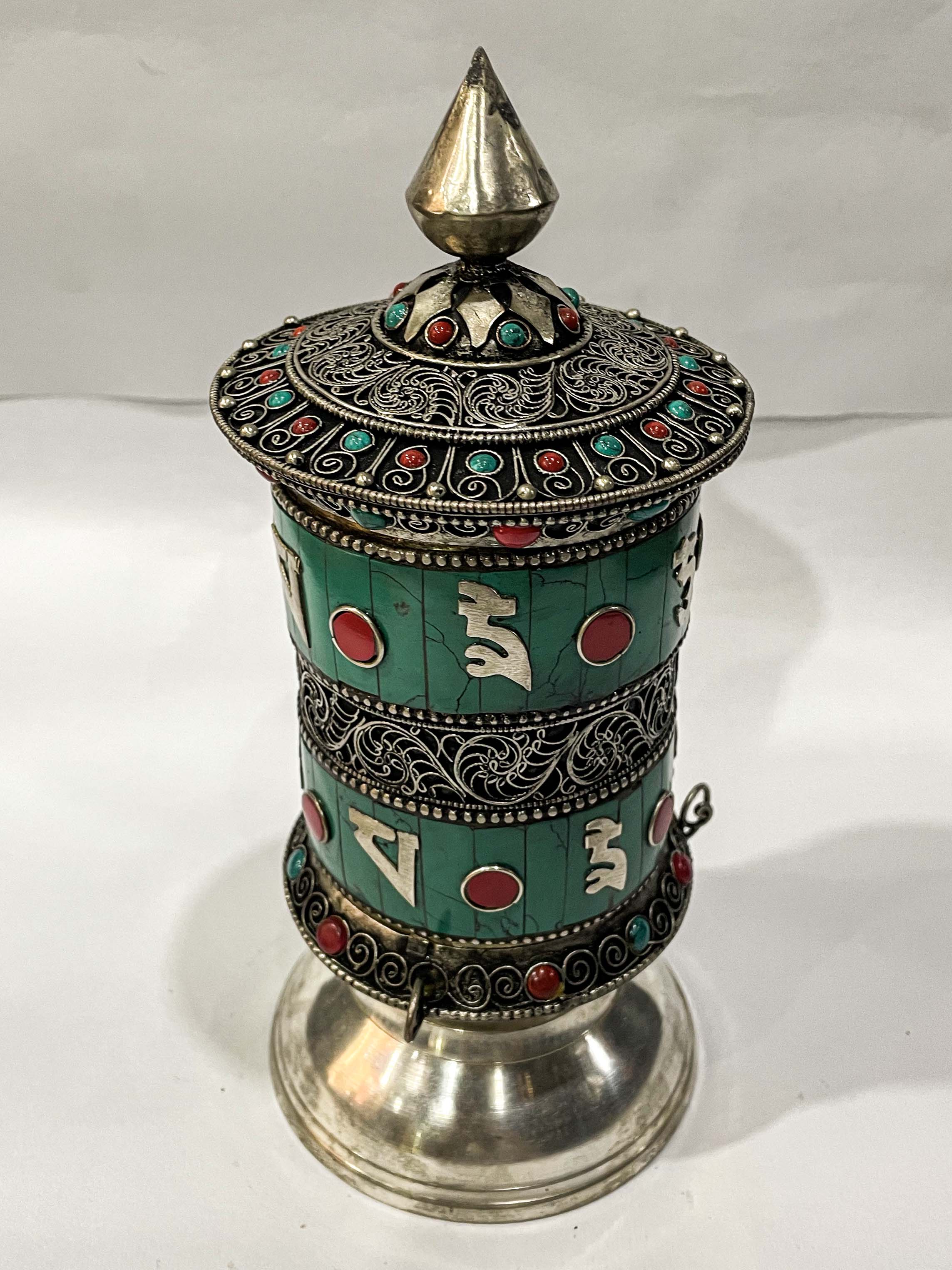 Table Prayer Wheel Medium Size <span Style=