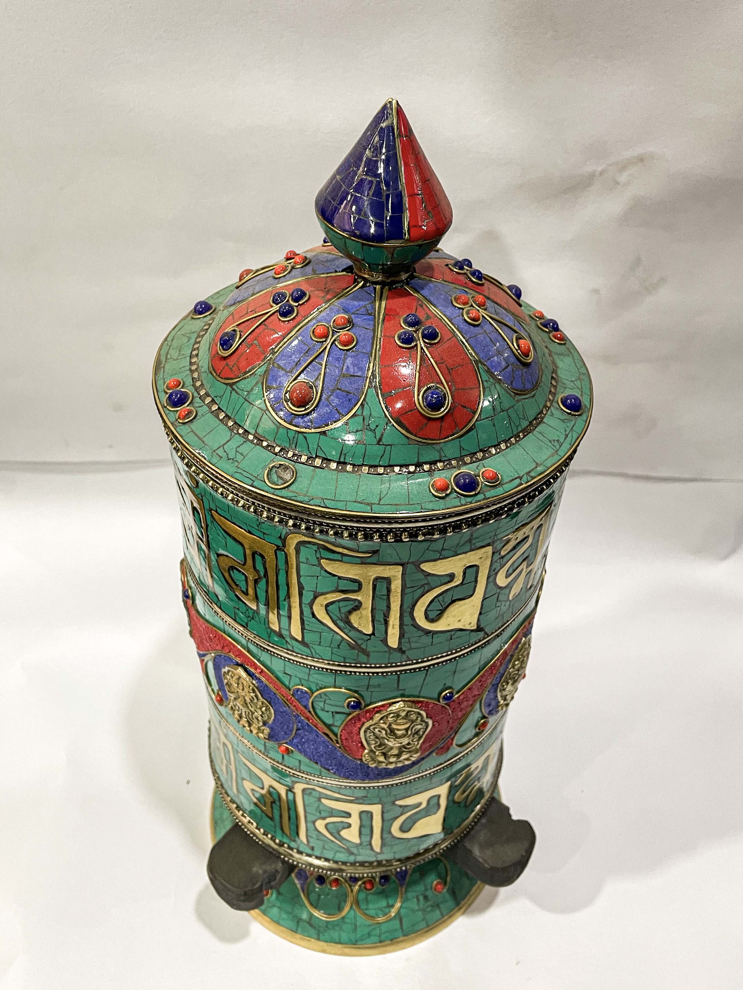 Table Prayer Wheel Big Size <span Style=