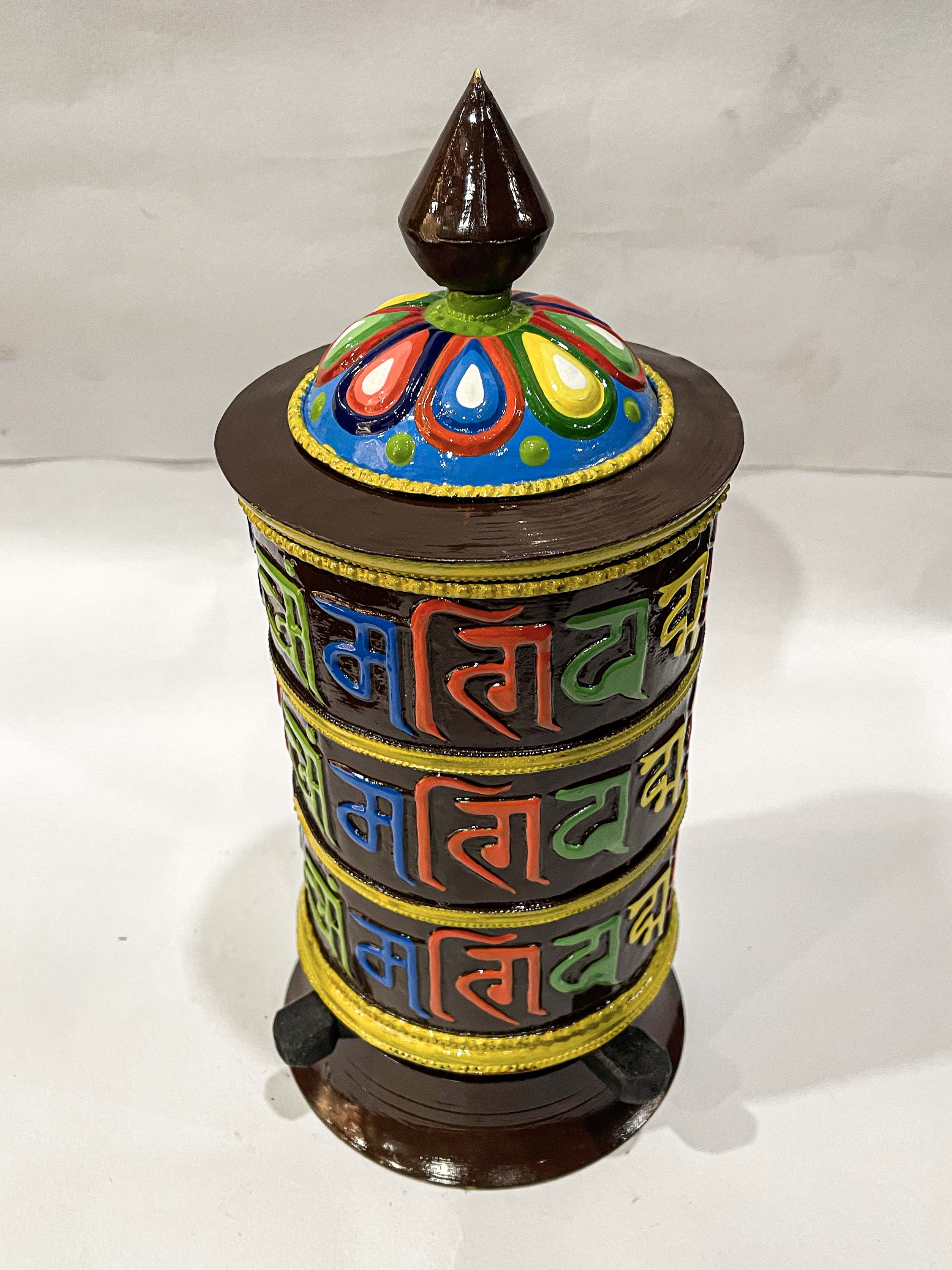 Table Prayer Wheel Big Size, <span Style=