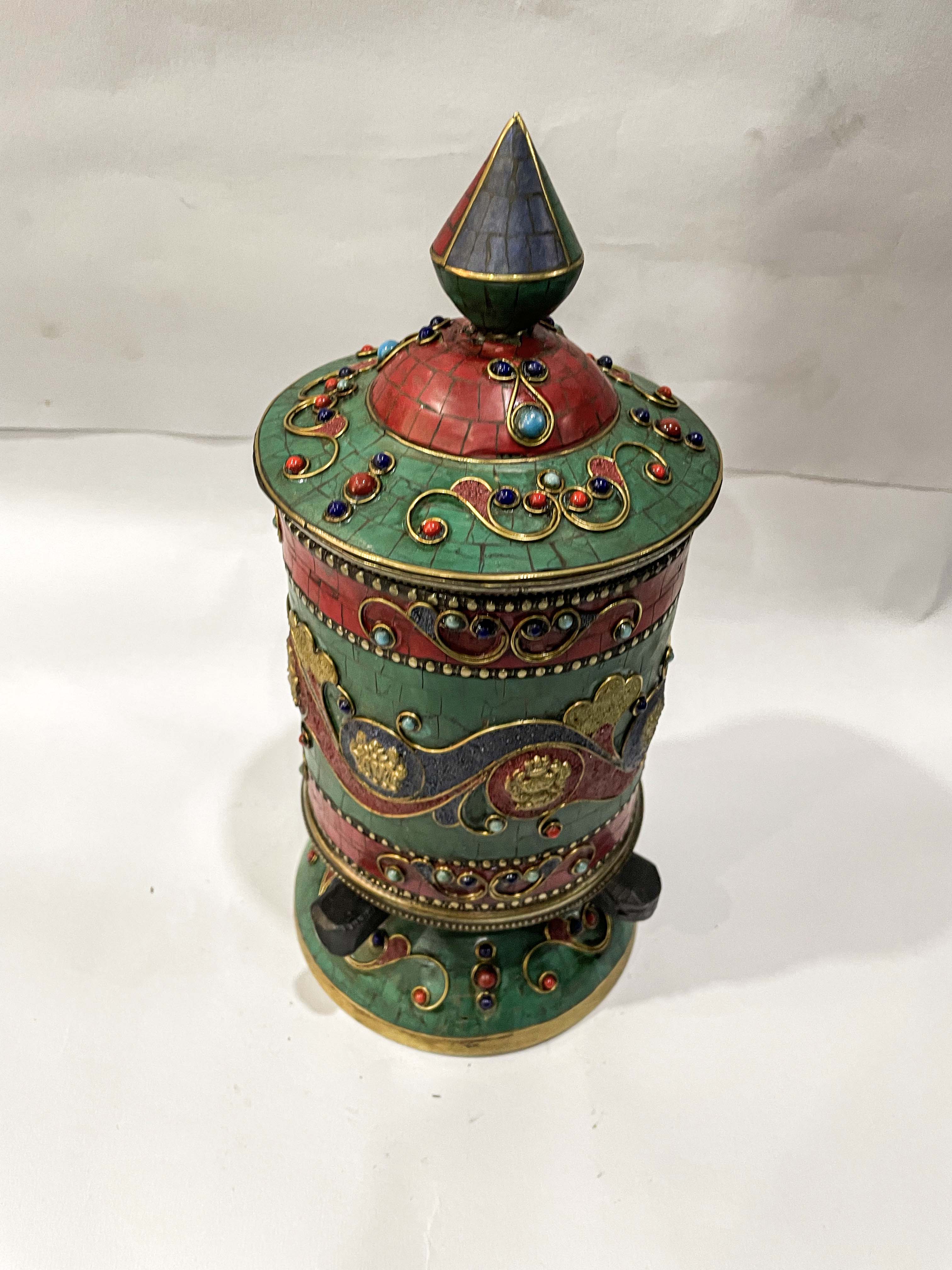 Table Prayer Wheel Big Size, <span Style=