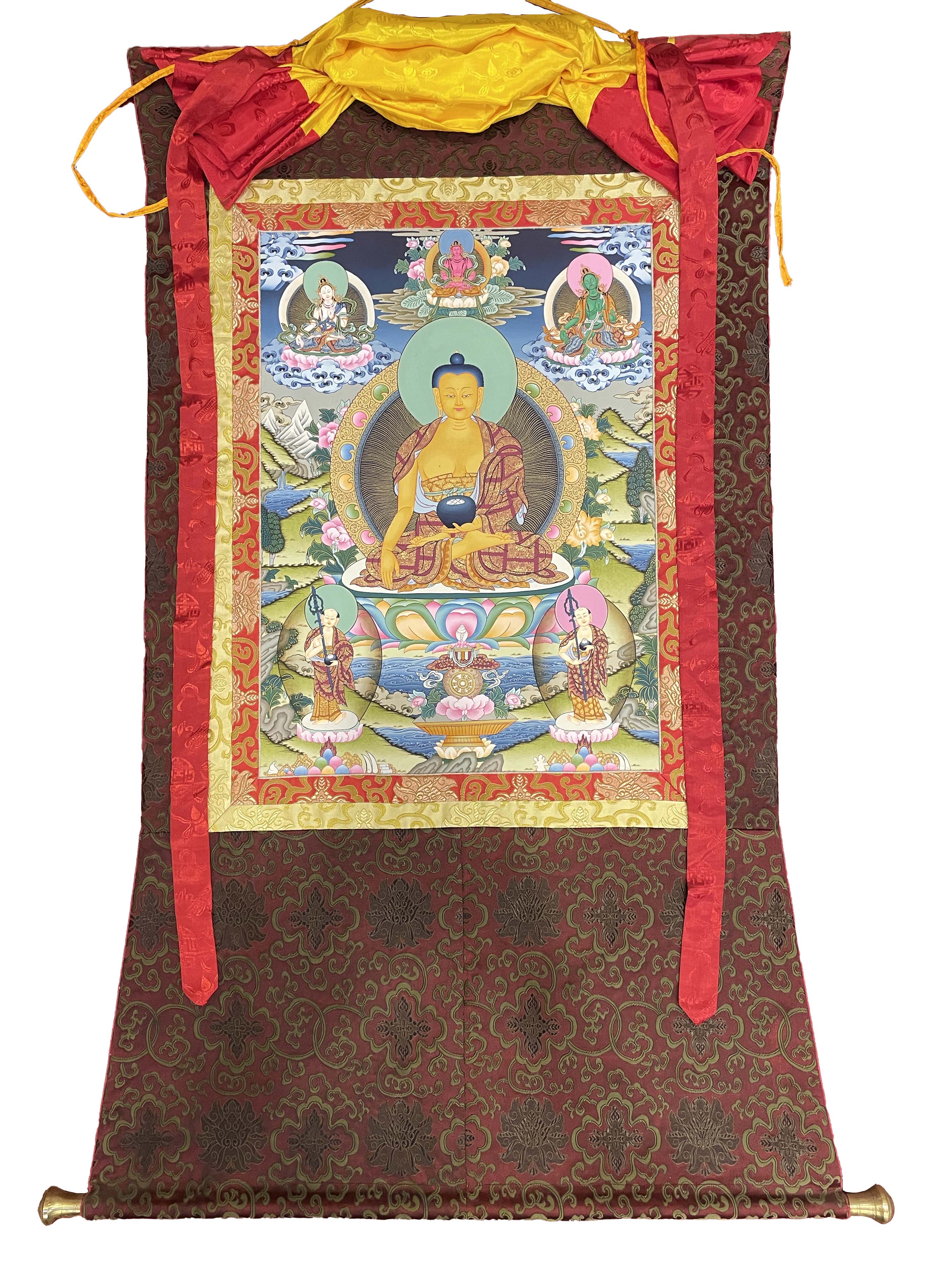 Buddhist Thangka <span Style=