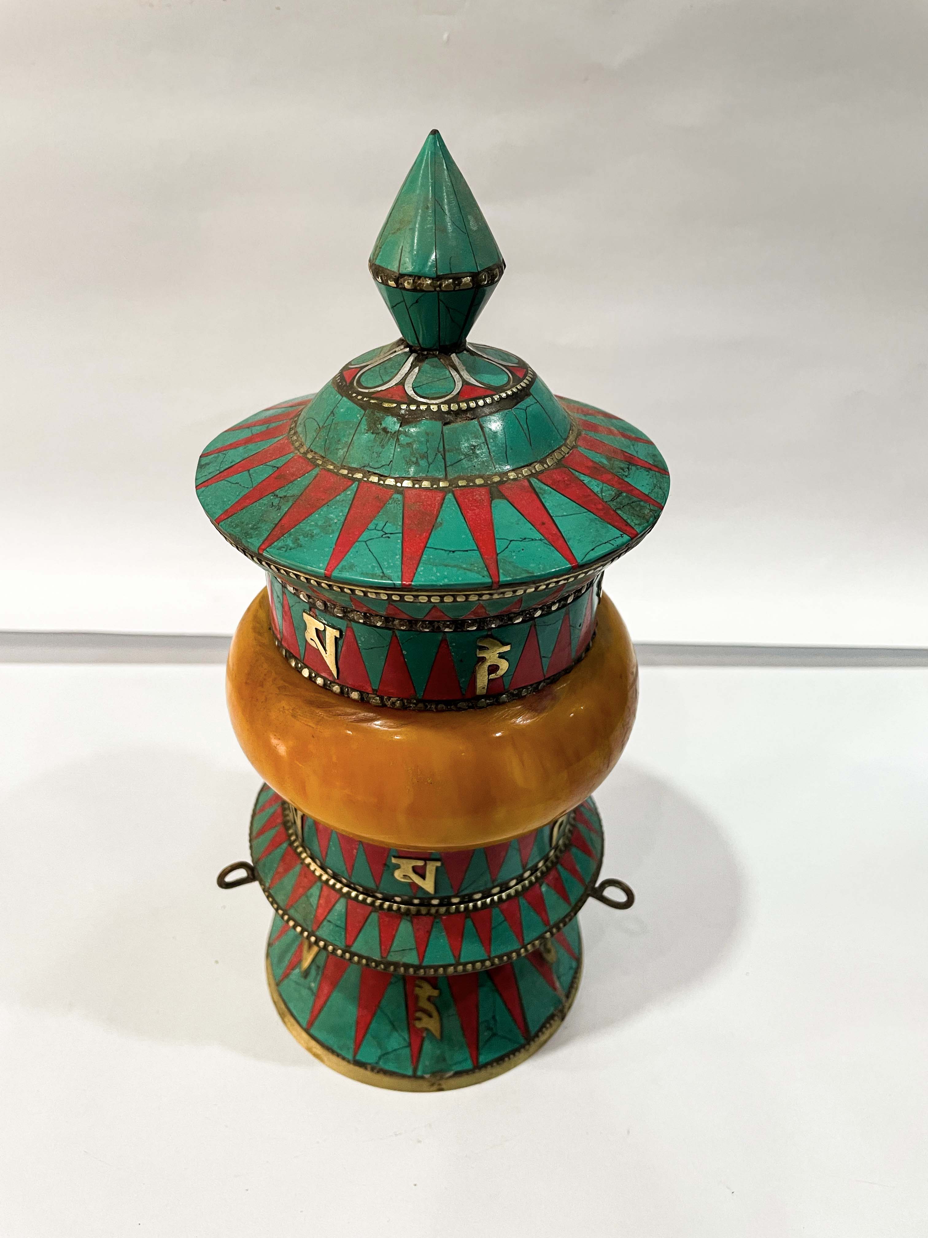 Table Prayer Wheel Big Size <span Style=