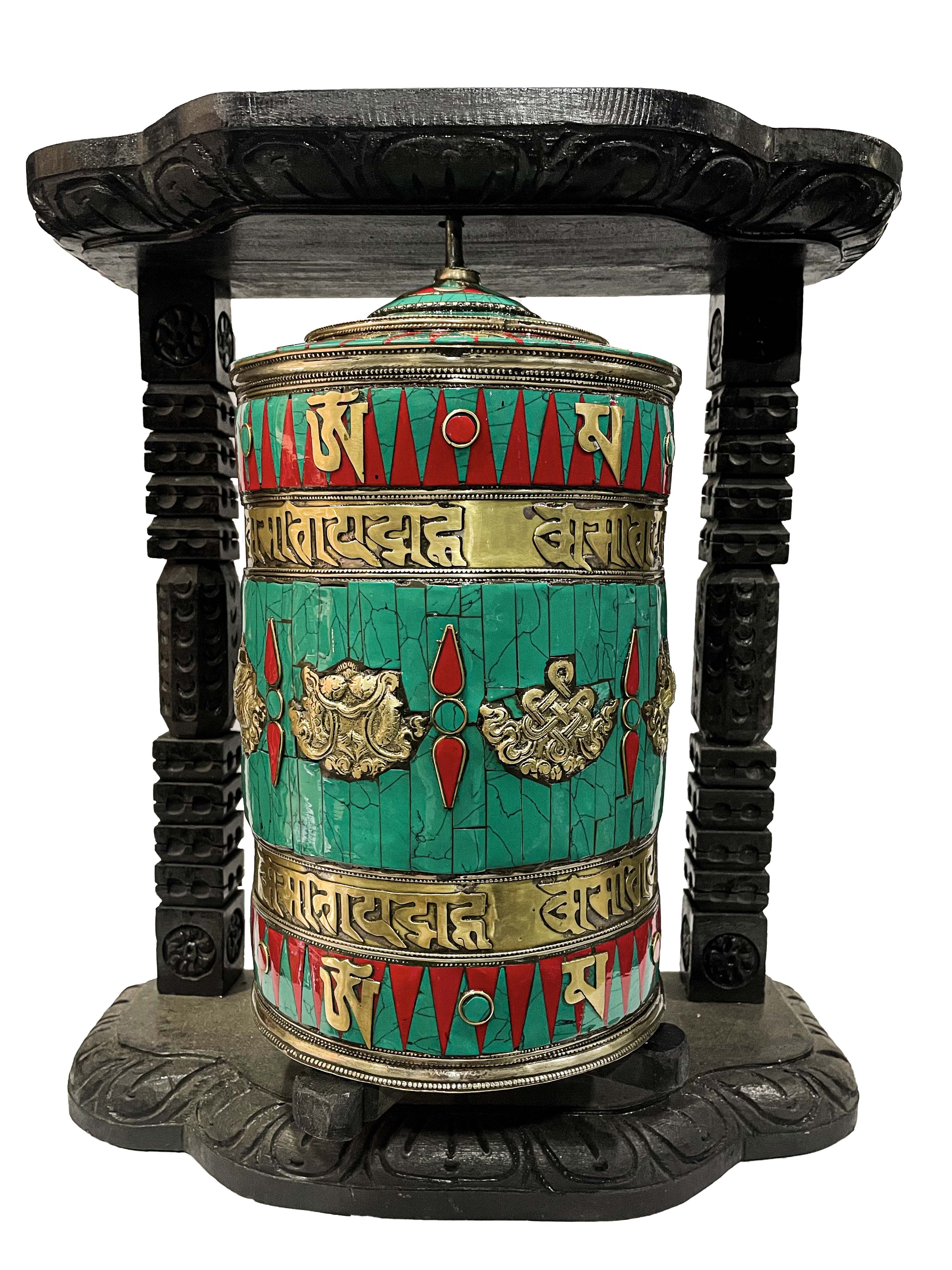 Wall Prayer Wheel Big Size <span Style=