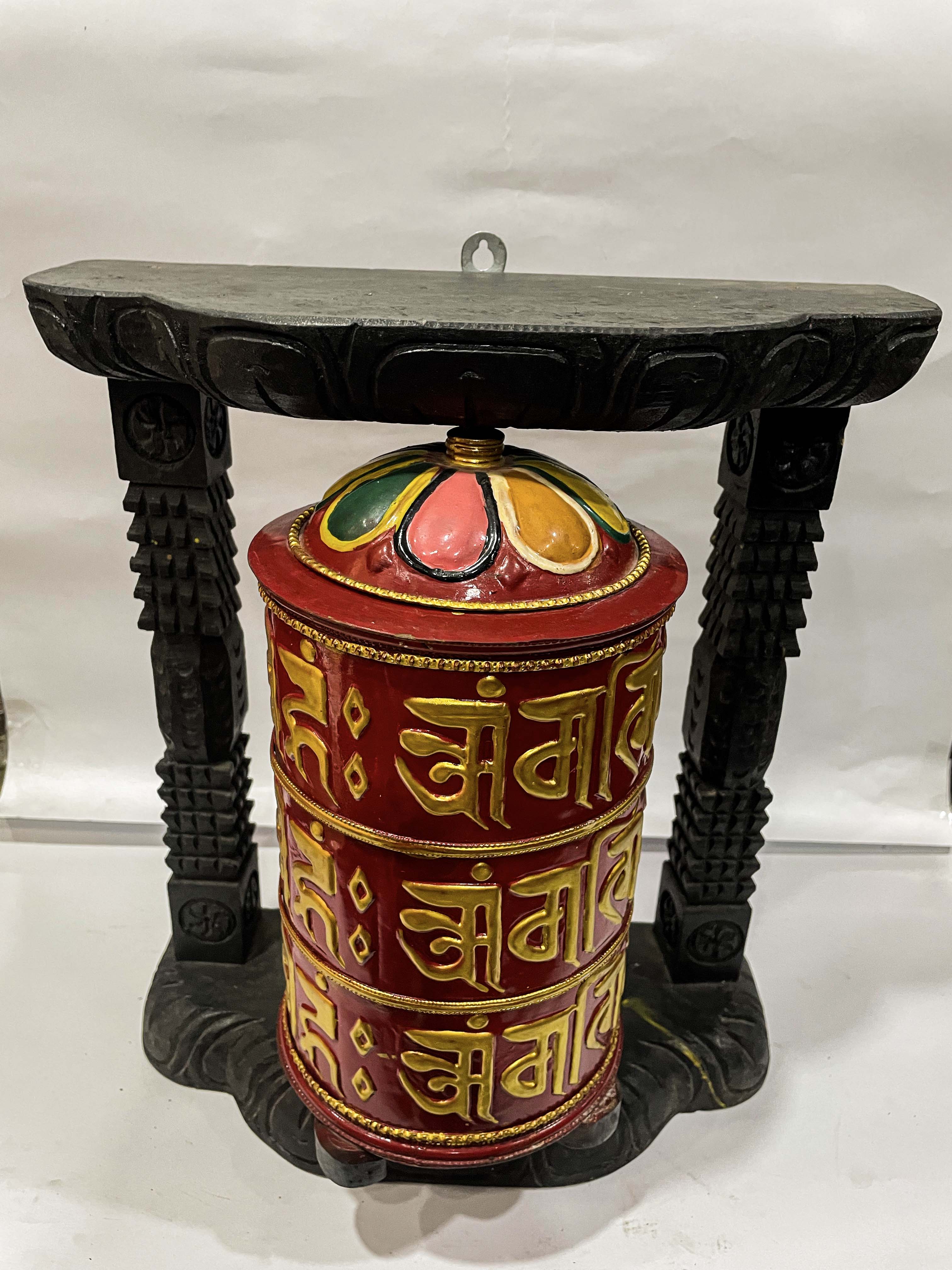 Wall Prayer Wheel Big Size <span Style=