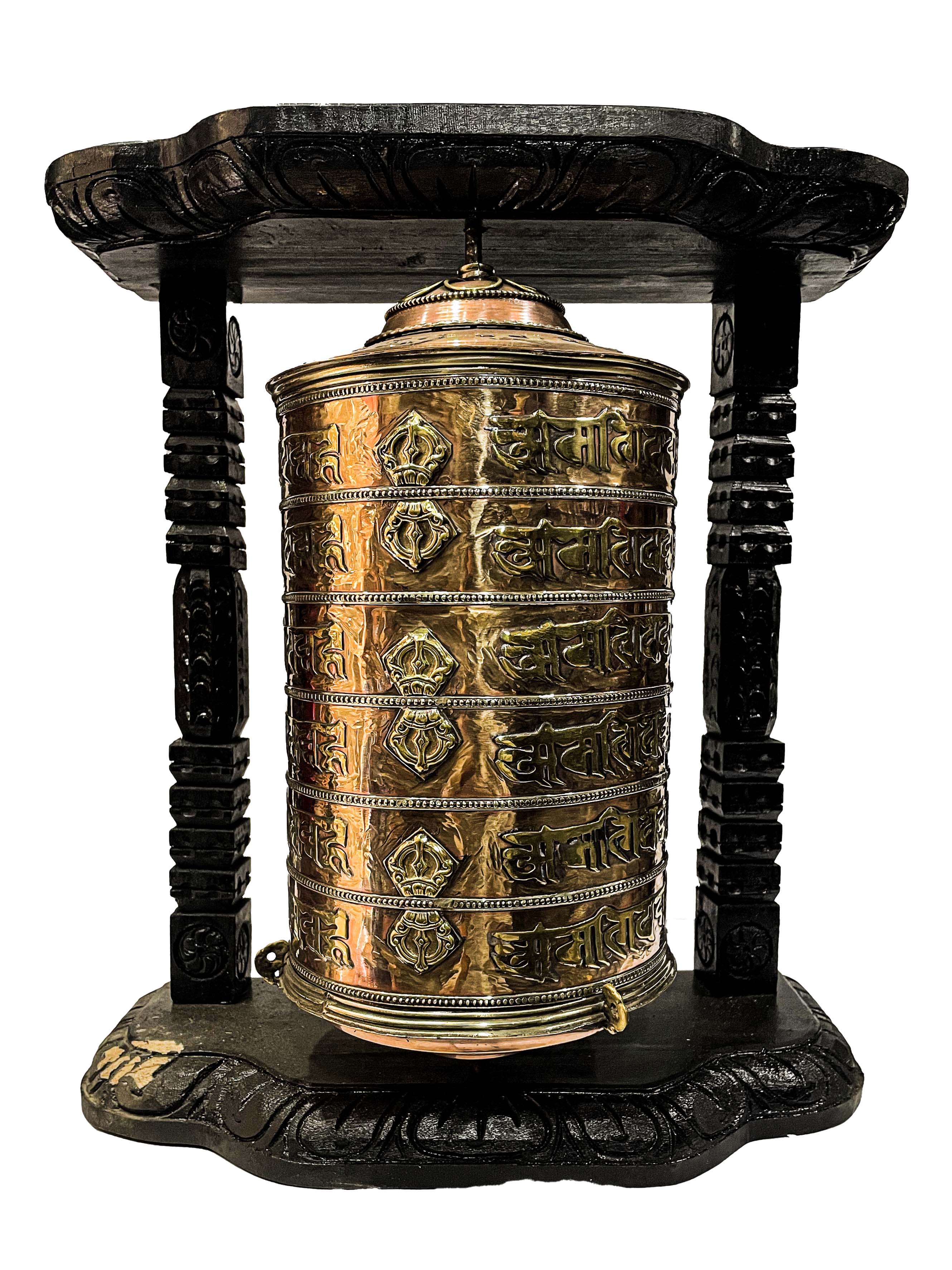 Wall Prayer Wheel Big Size <span Style=