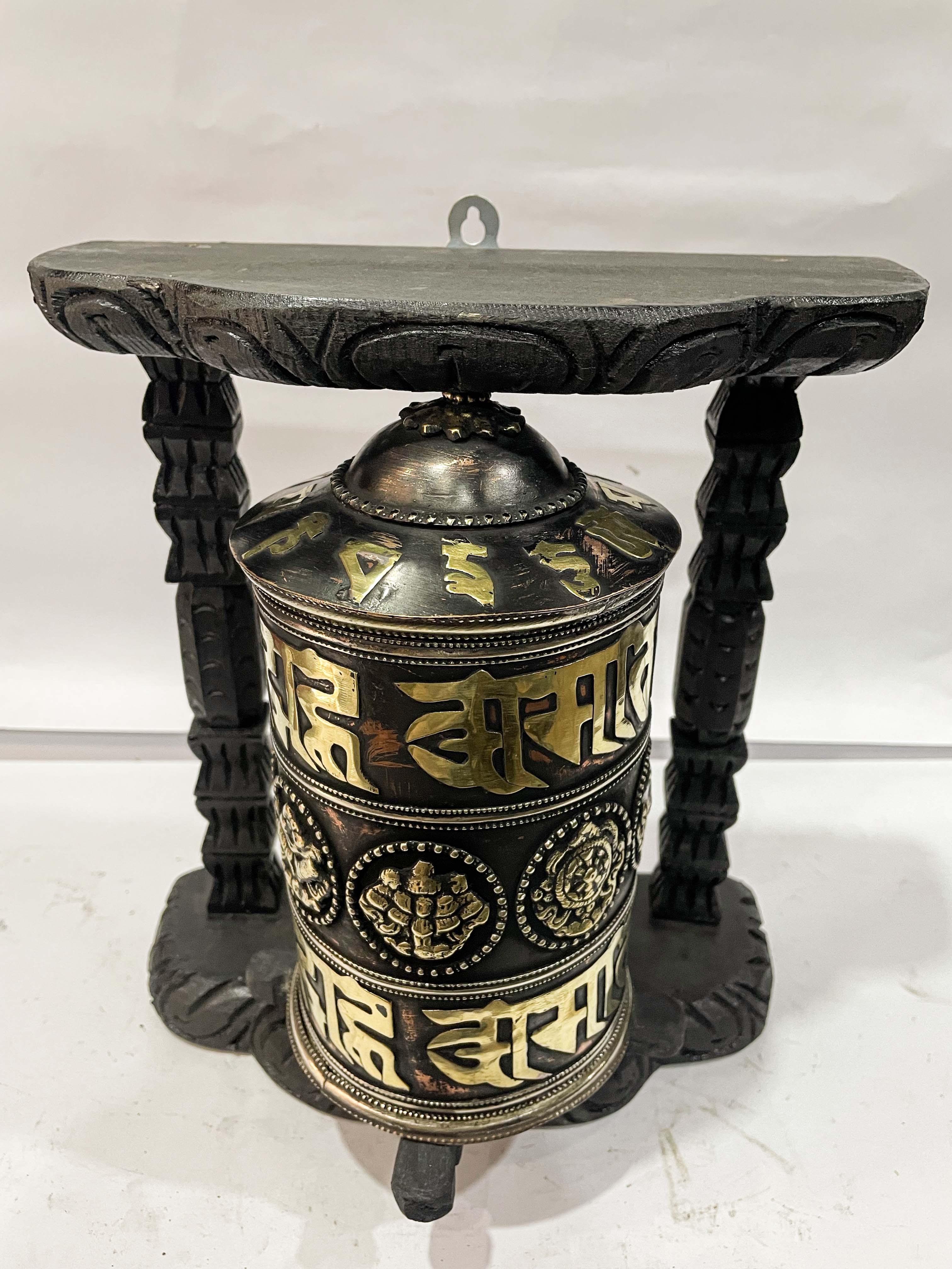 Wall Prayer Wheel <span Style=