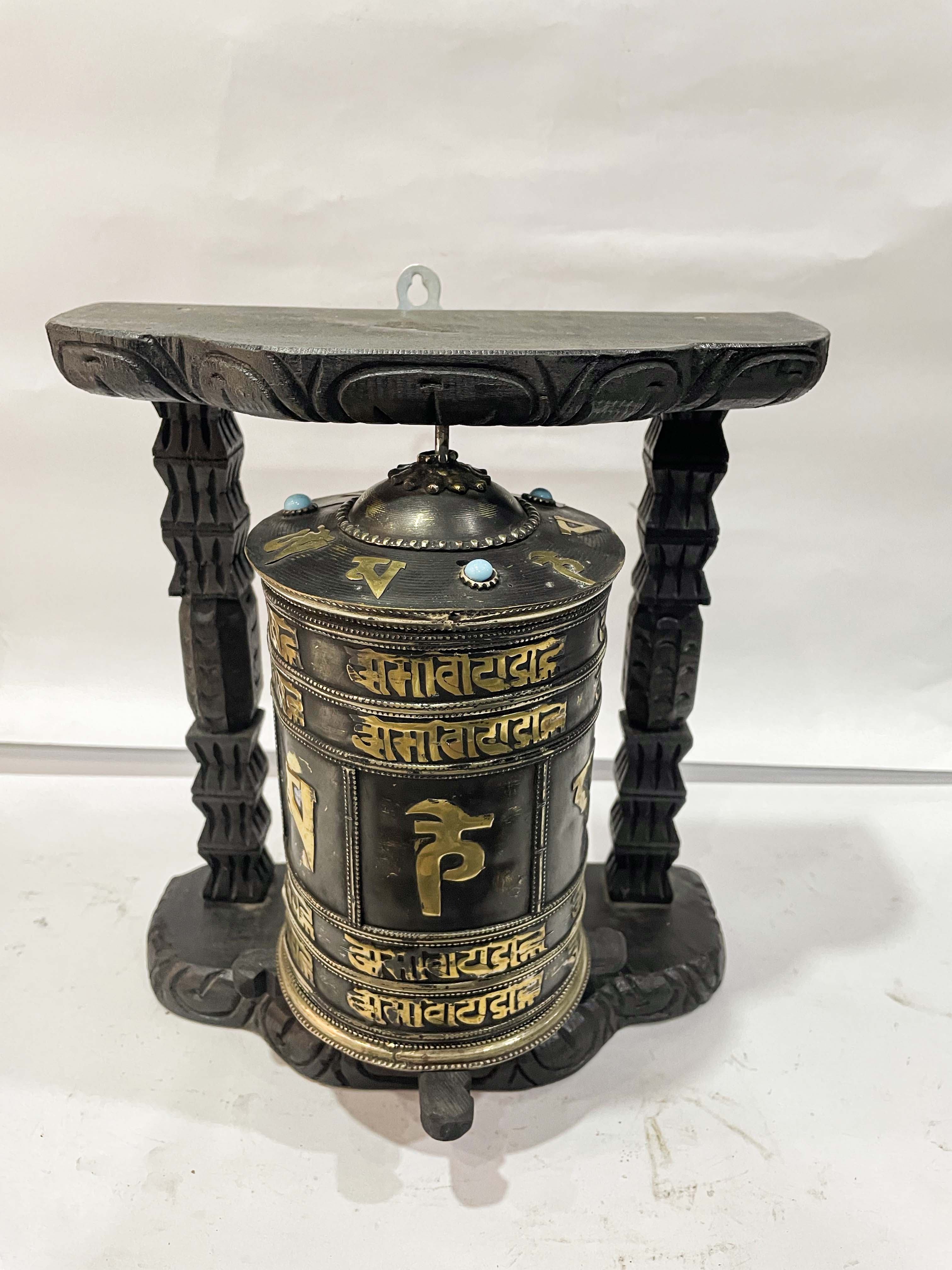 Wall Prayer Wheel <span Style=