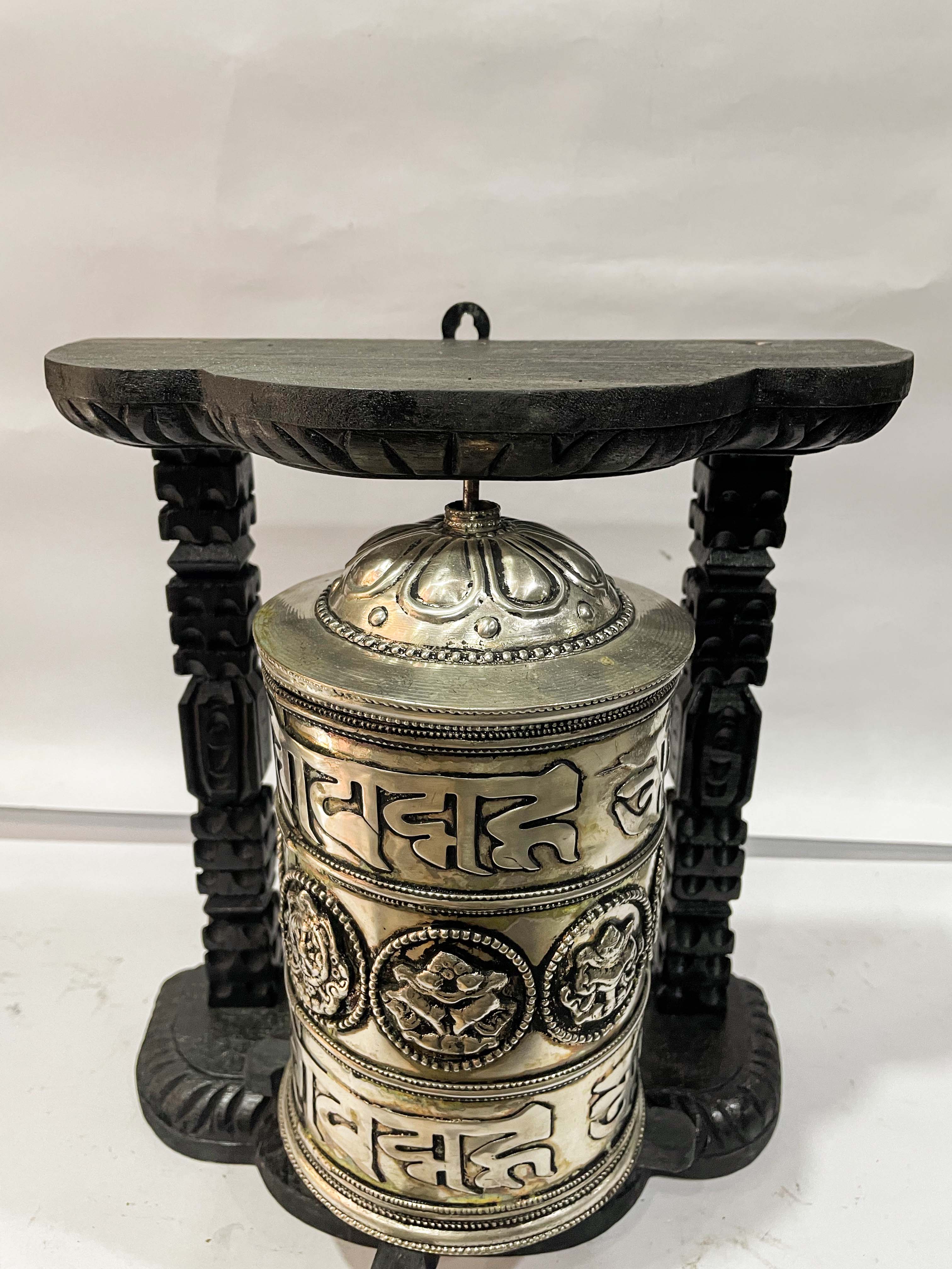 Wall Prayer Wheel <span Style=