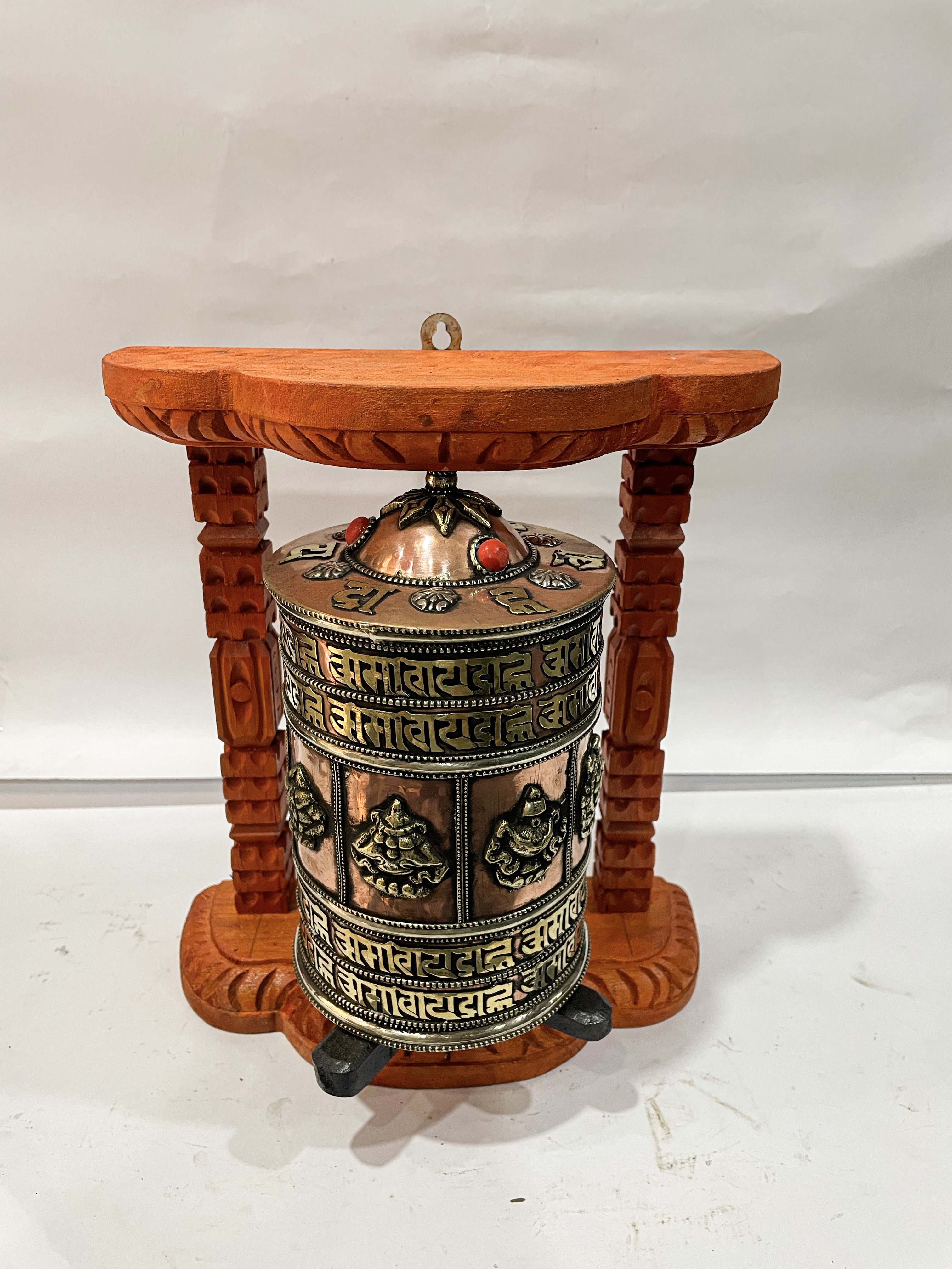 Wall Prayer Wheel <span Style=