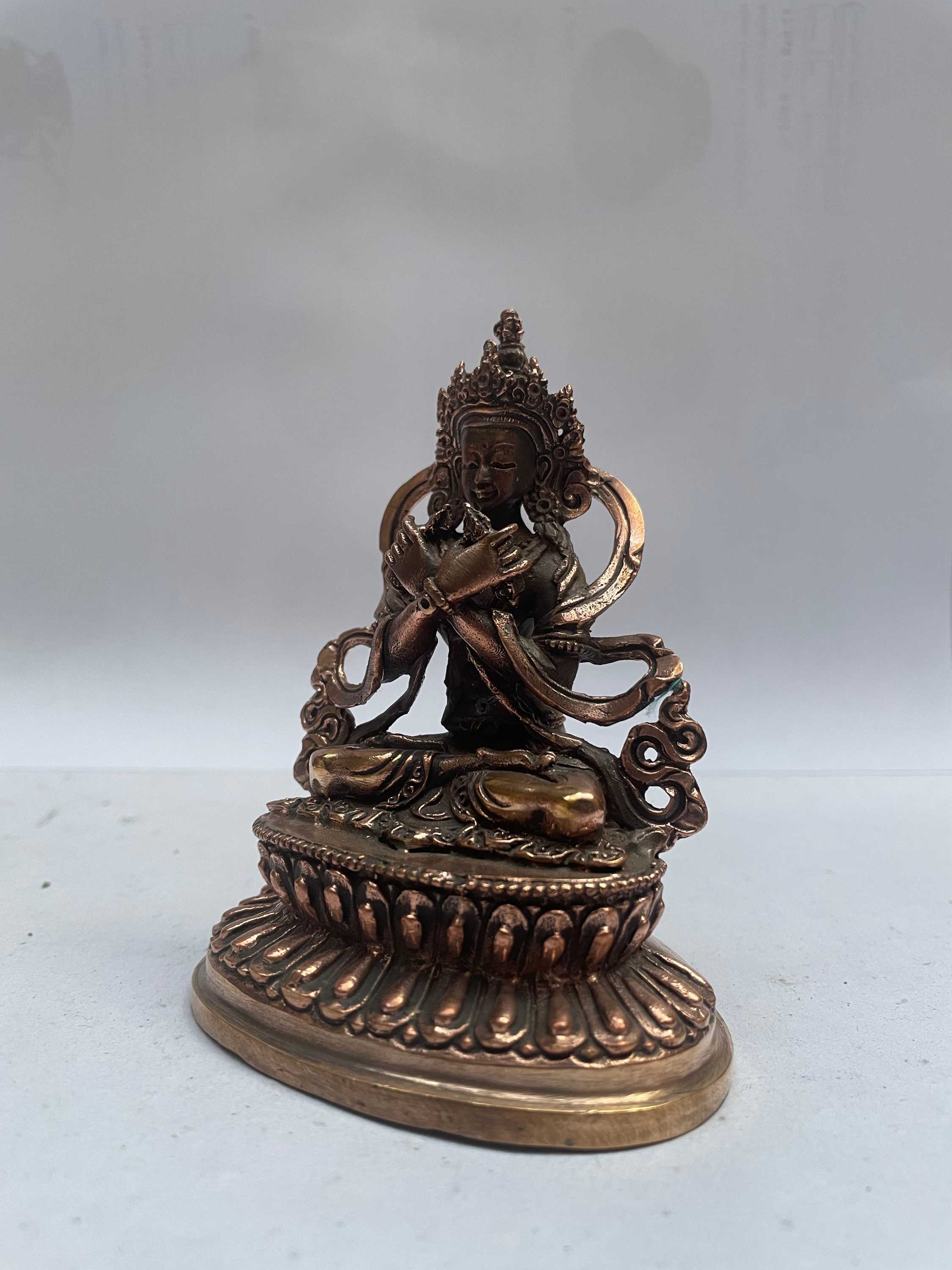Buddhist Miniature Statue Of Vajradhara, ceramic Molding
