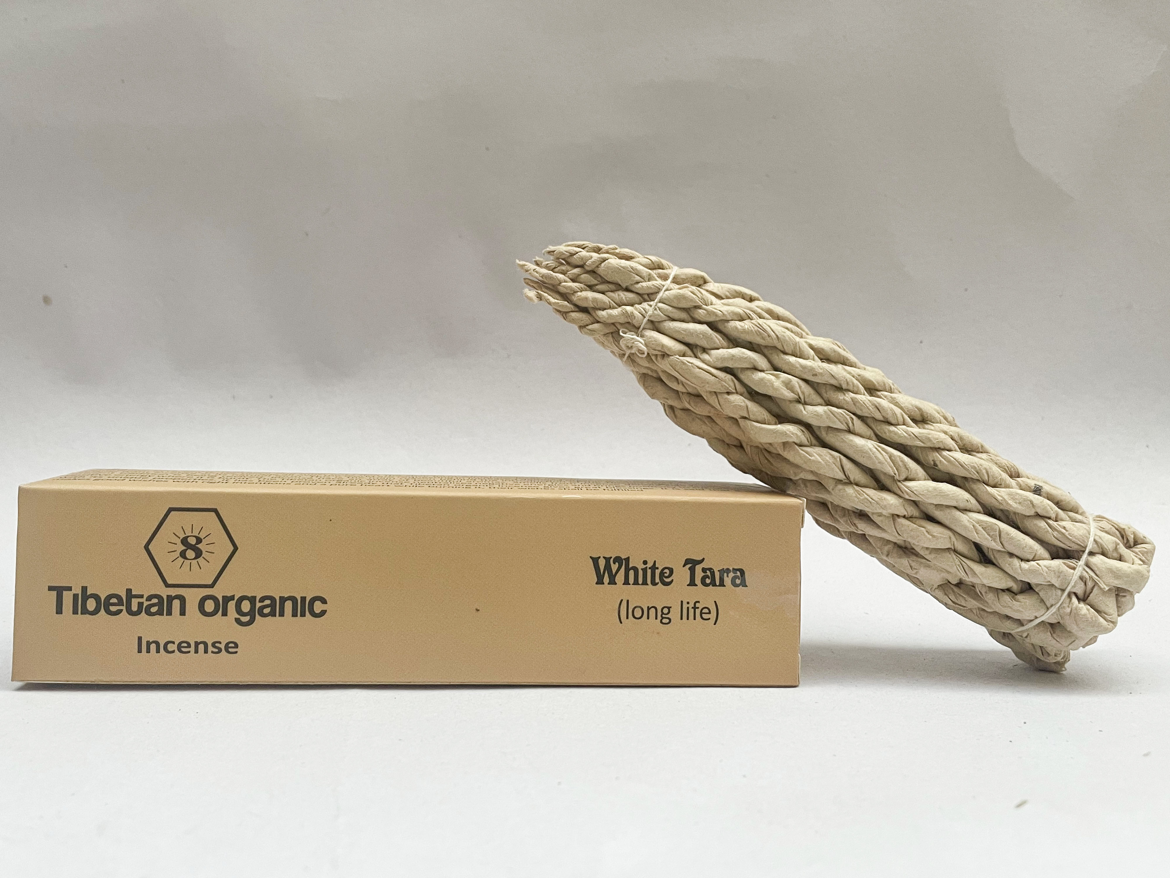 White Tara Handmade, high Quality Rope Incense, By Tibetan Organic Incense