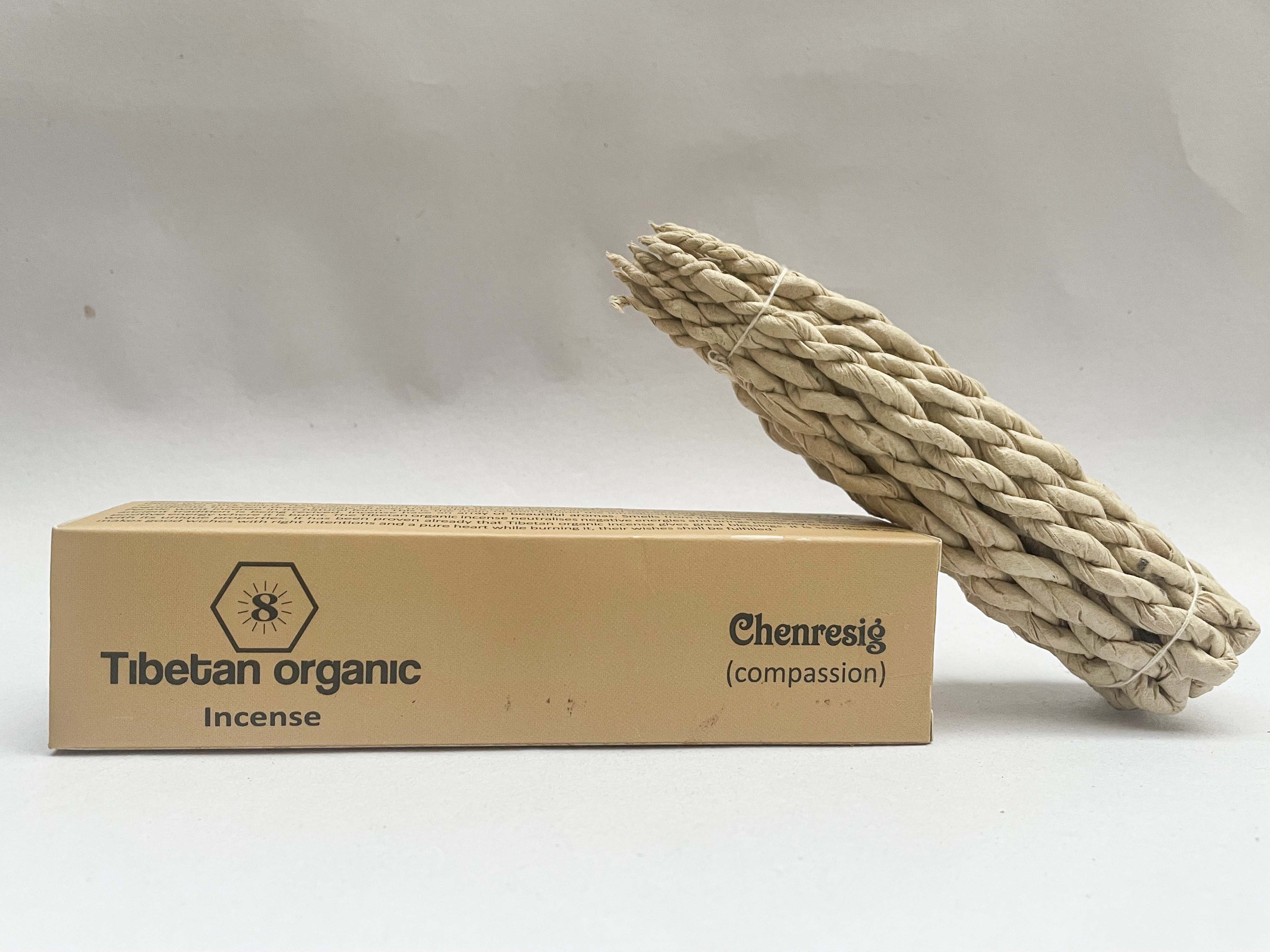 Chenrezig Handmade, high Quality Rope Incense, By Tibetan Organic Incense