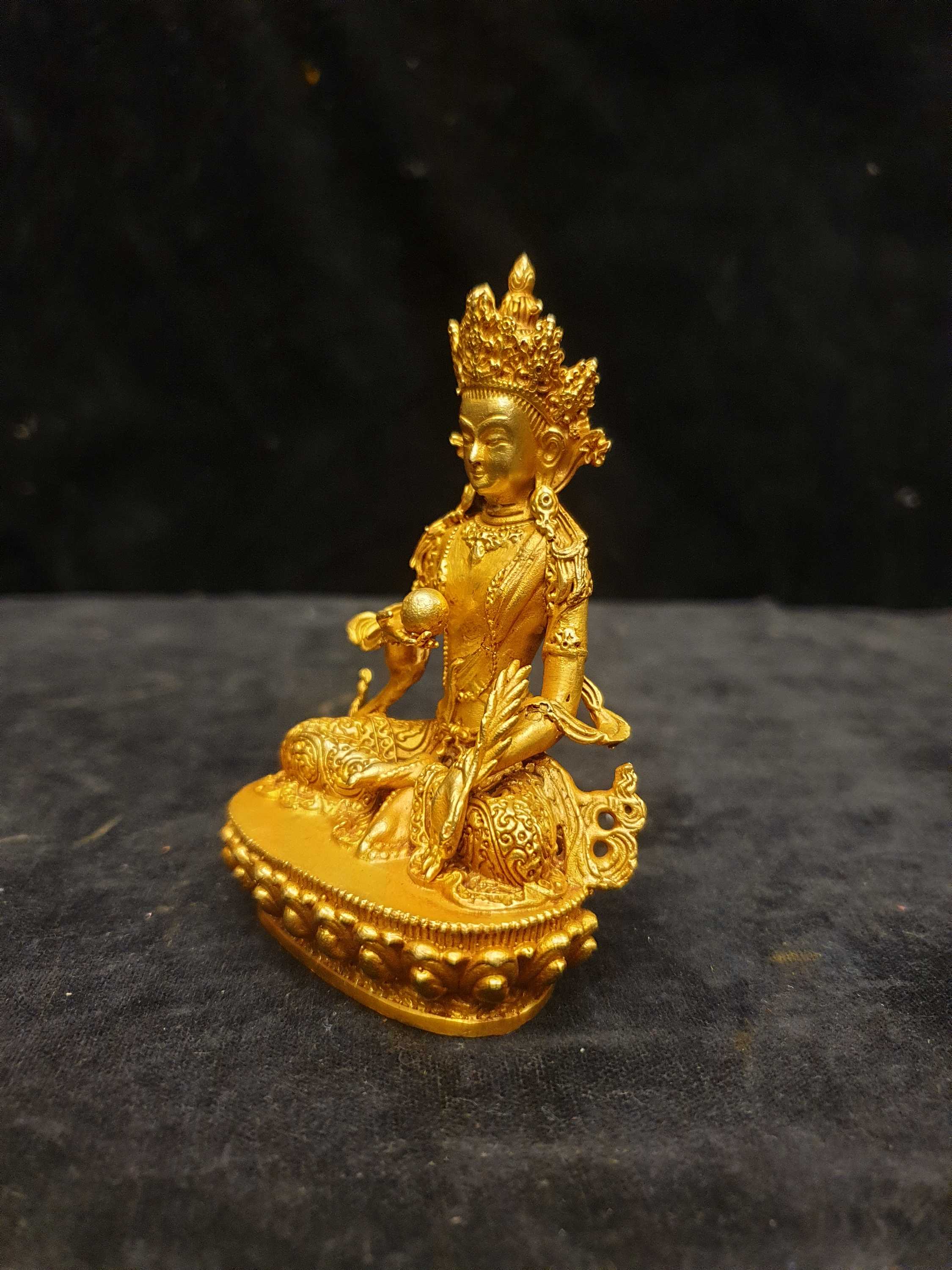 Buddhist Miniature Statue <span Style=