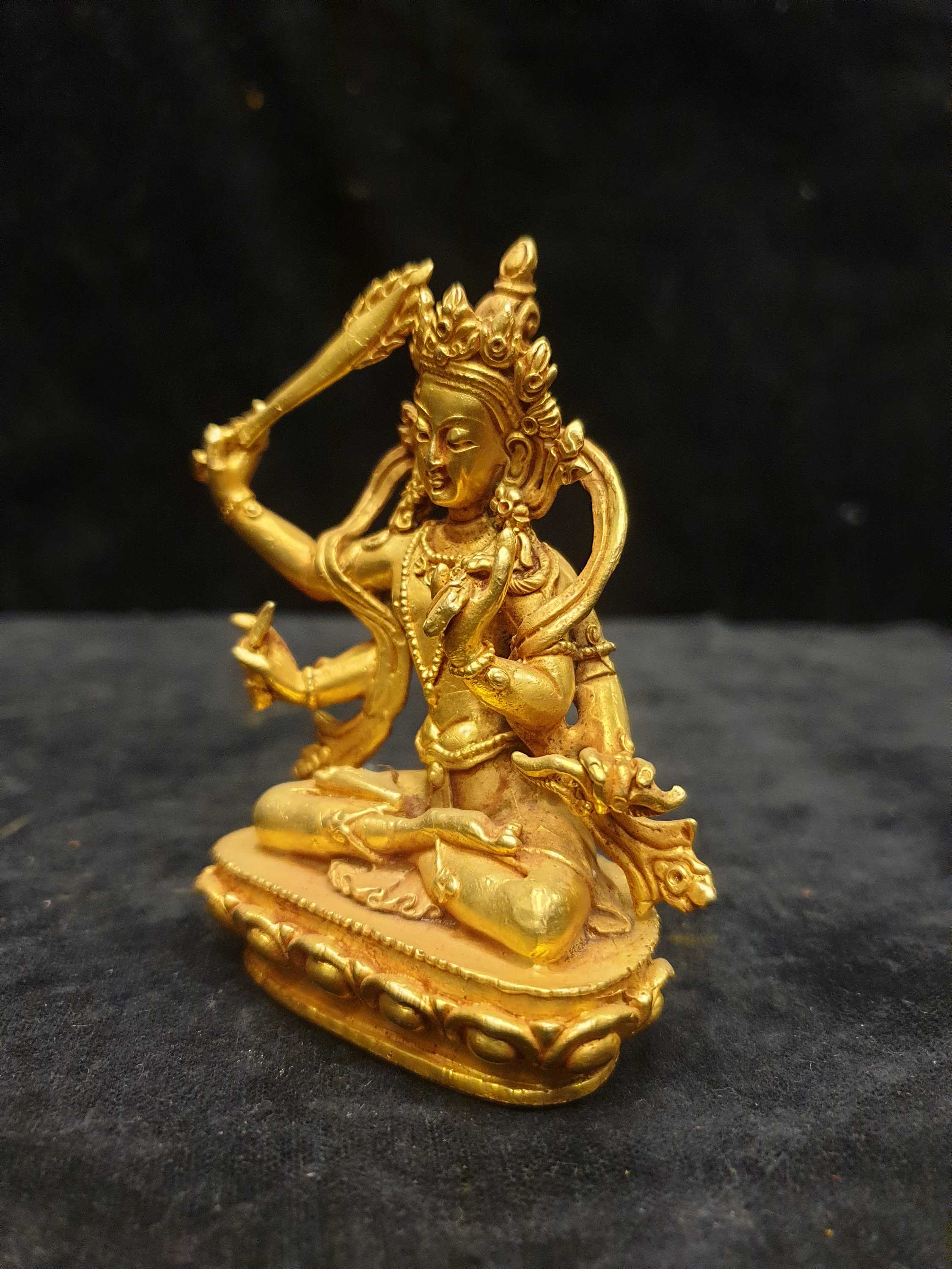 Buddhist Miniature Statue <span Style=