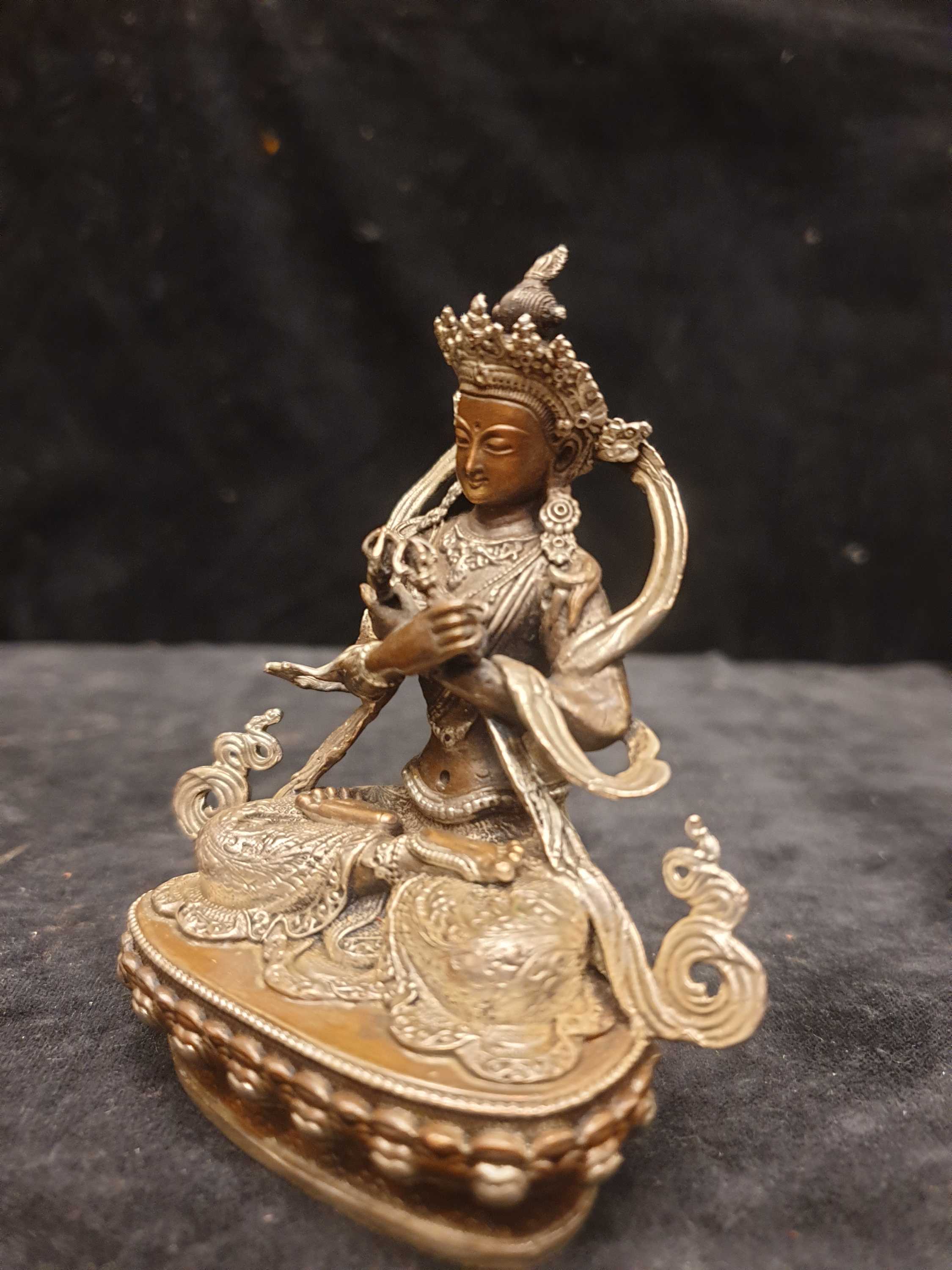 Buddhist Miniature Statue <span Style=