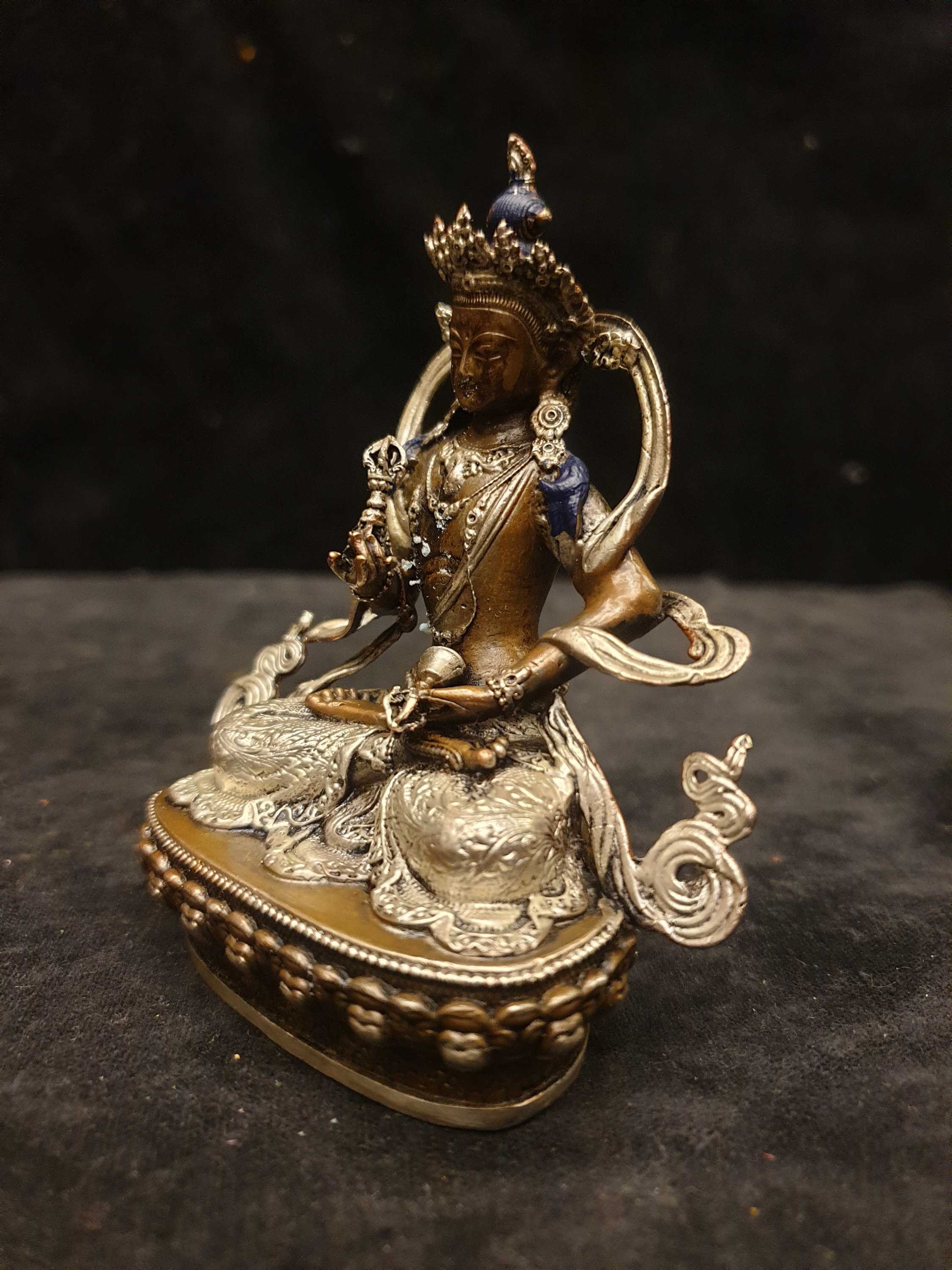 Buddhist Miniature Statue <span Style=