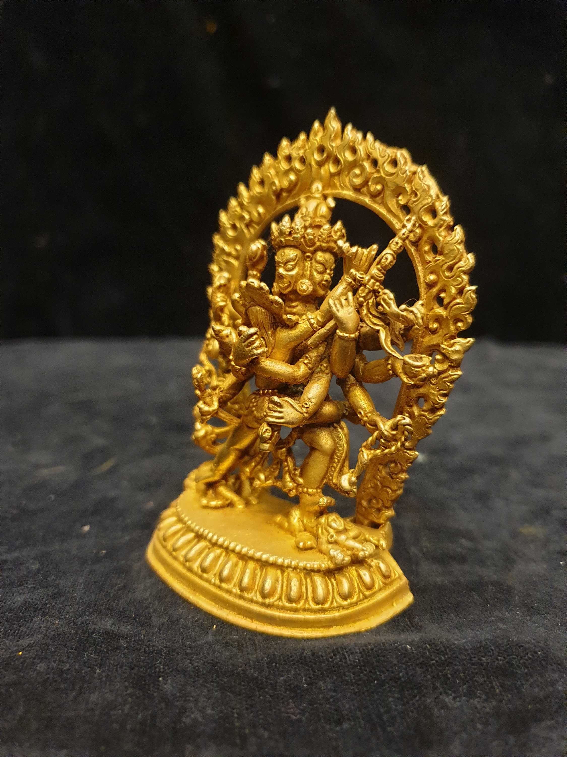 Buddhist Miniature Statue <span Style=