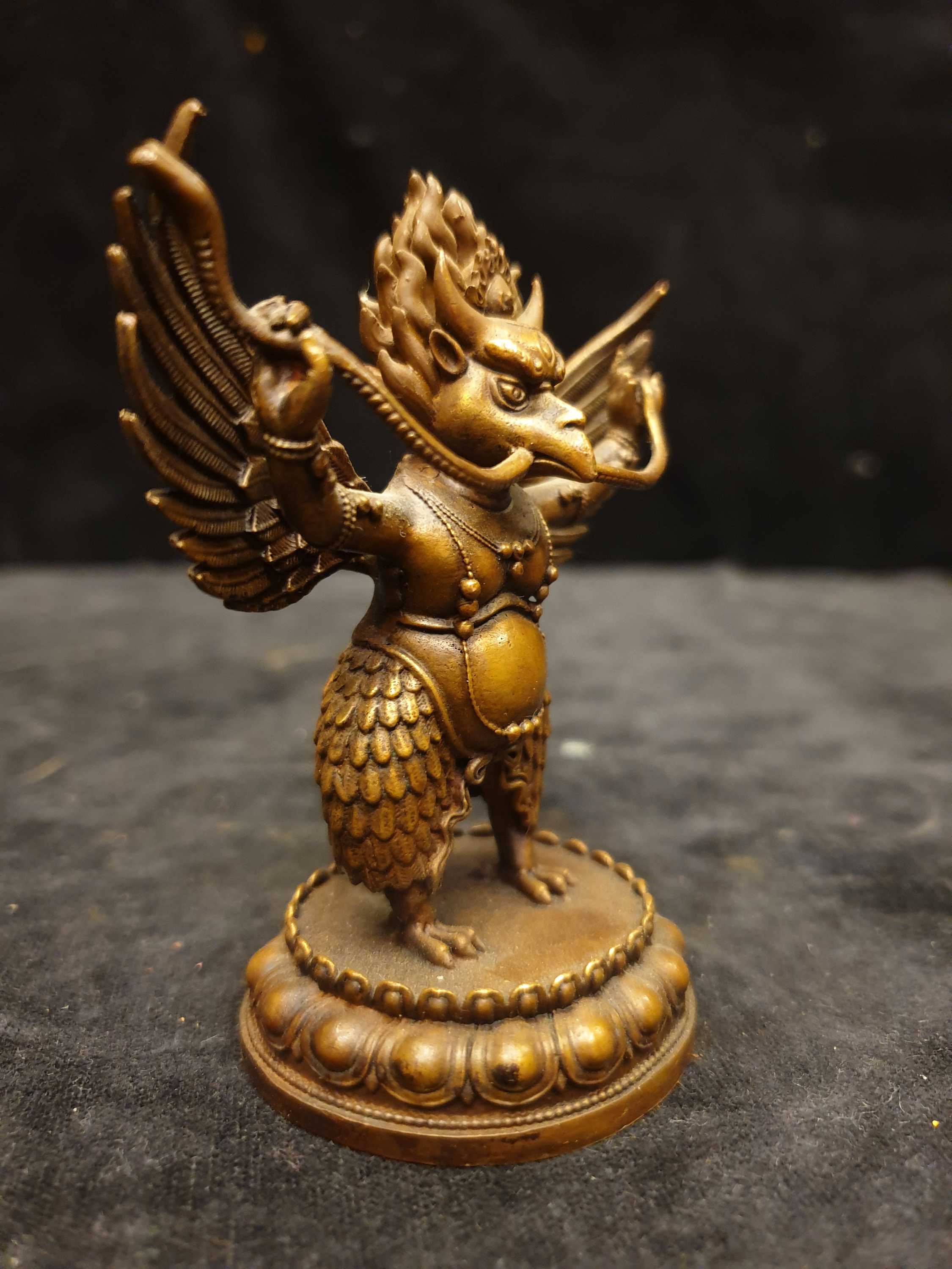 Buddhist Miniature Statue <span Style=