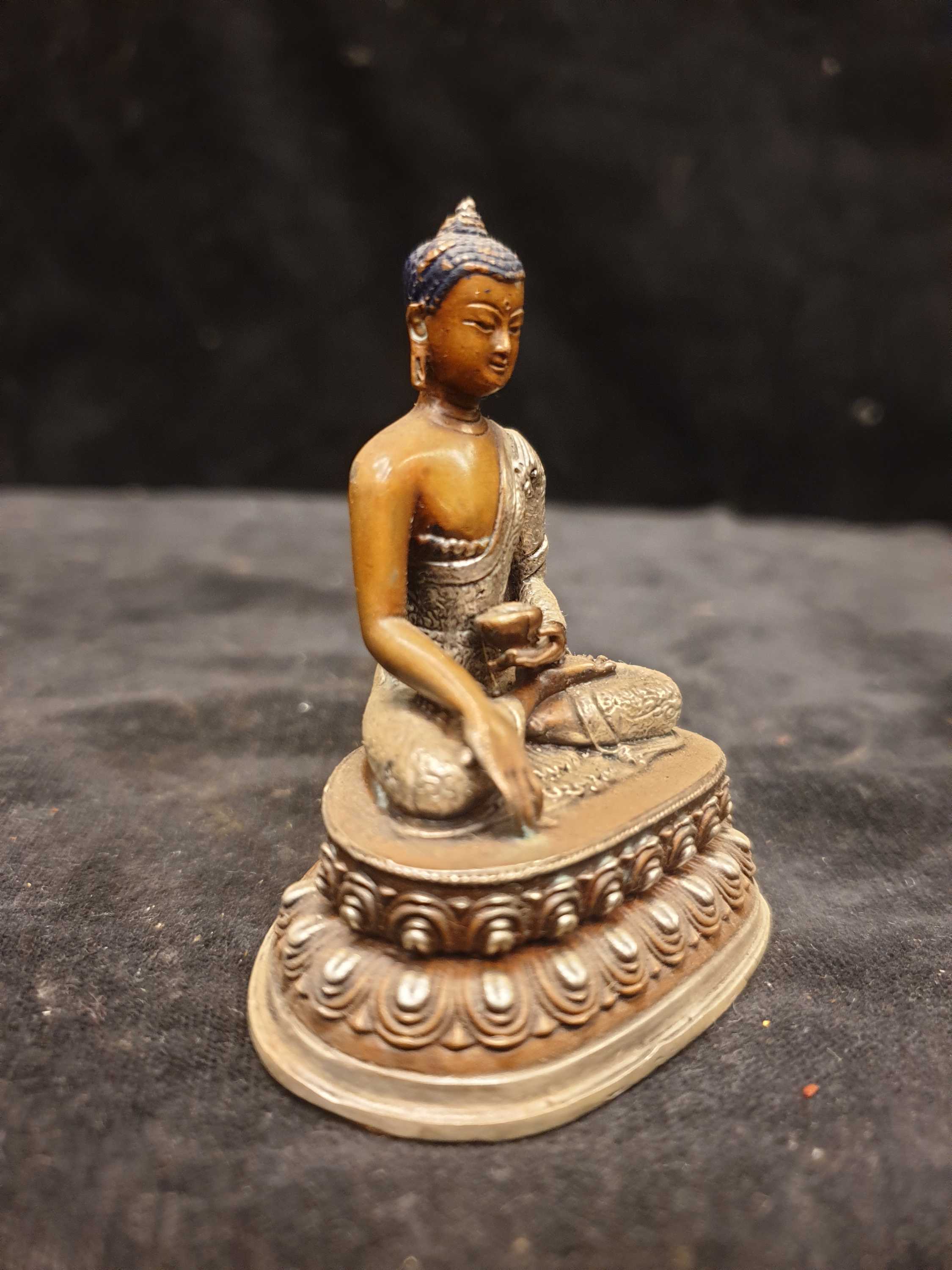 Buddhist Miniature Statue <span Style=