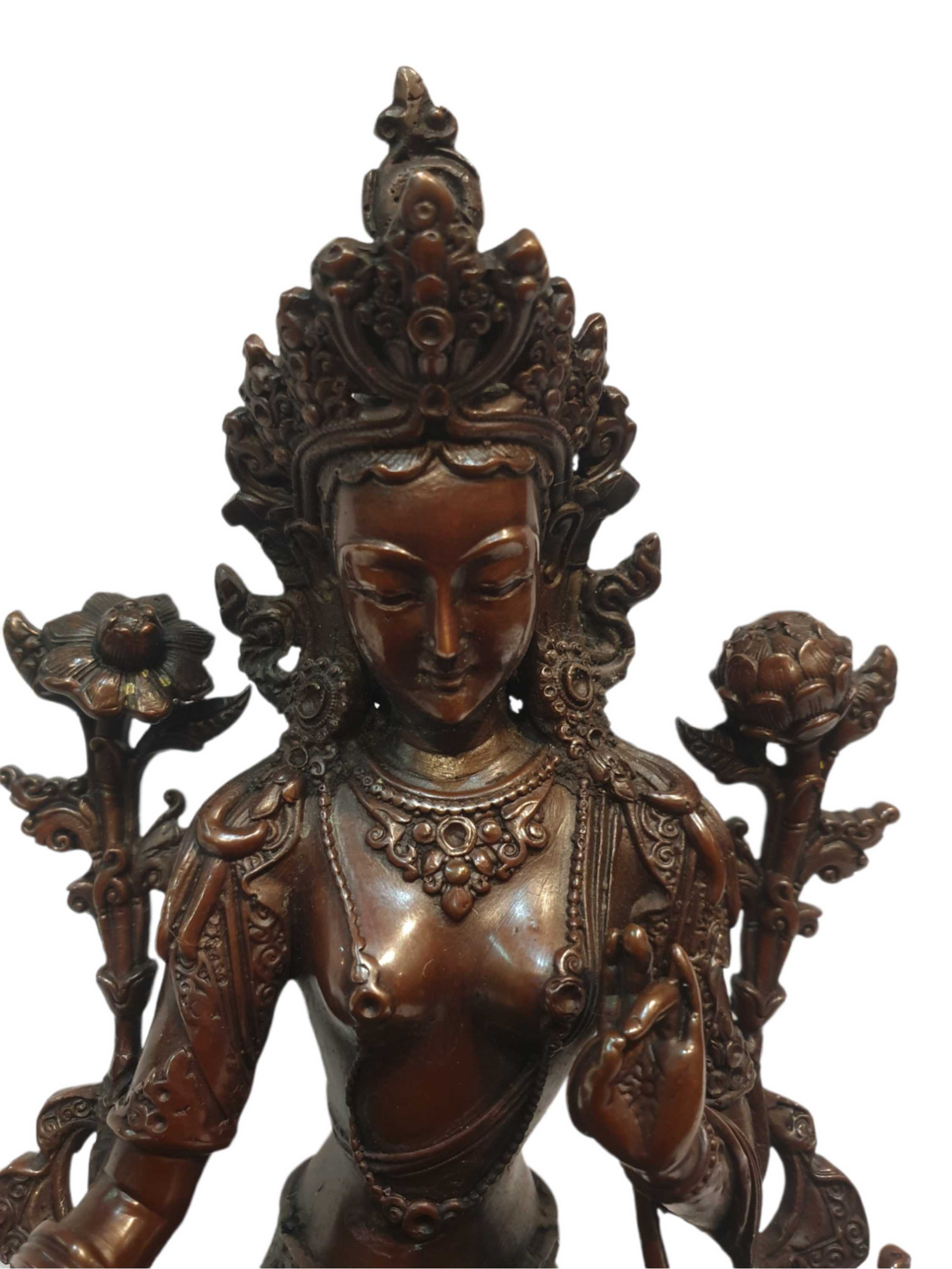 Tibetan Buddhist Statue <span Style=