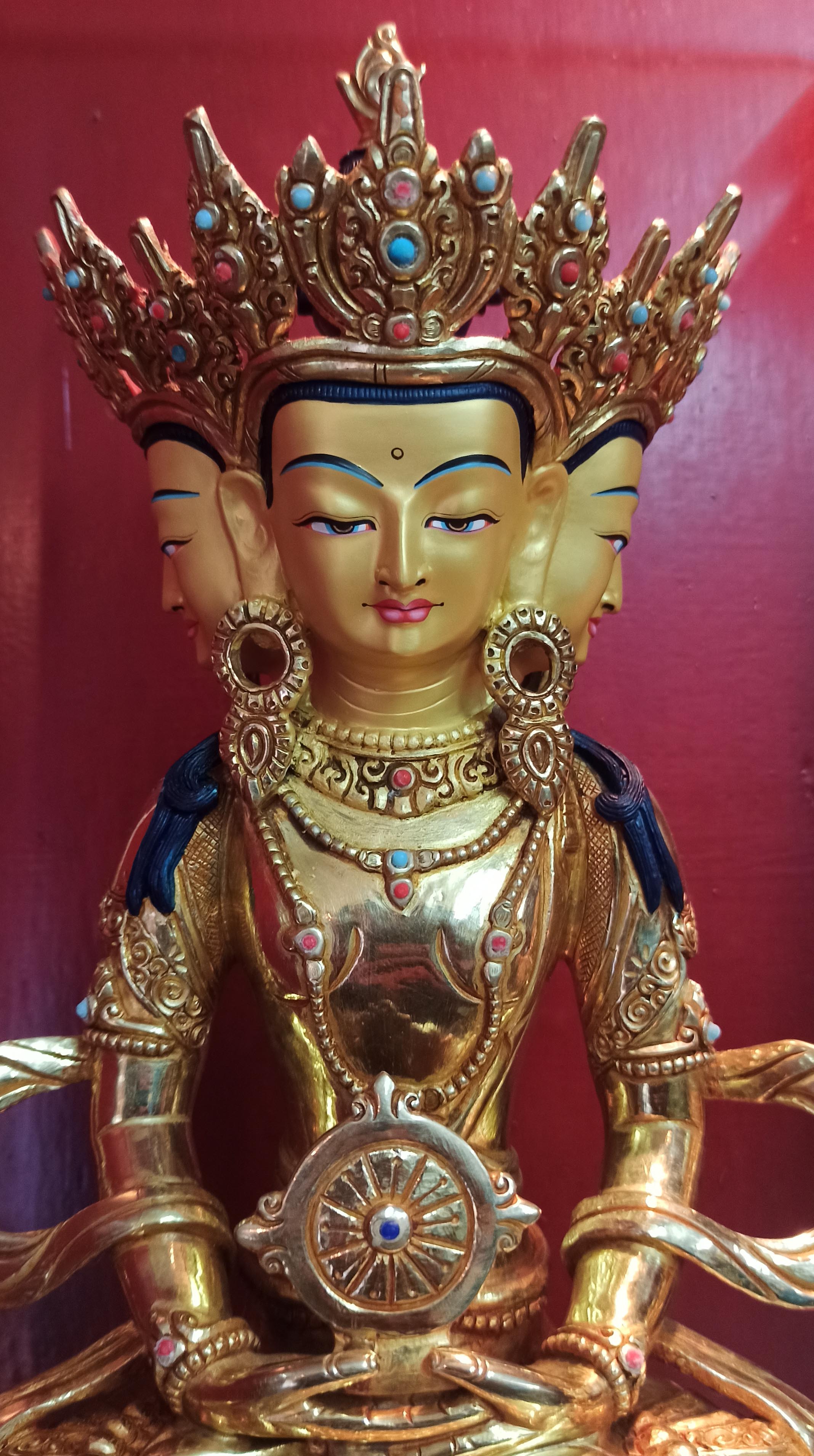 Maha Vairochana Statue, Buddhist Statue <span Style=