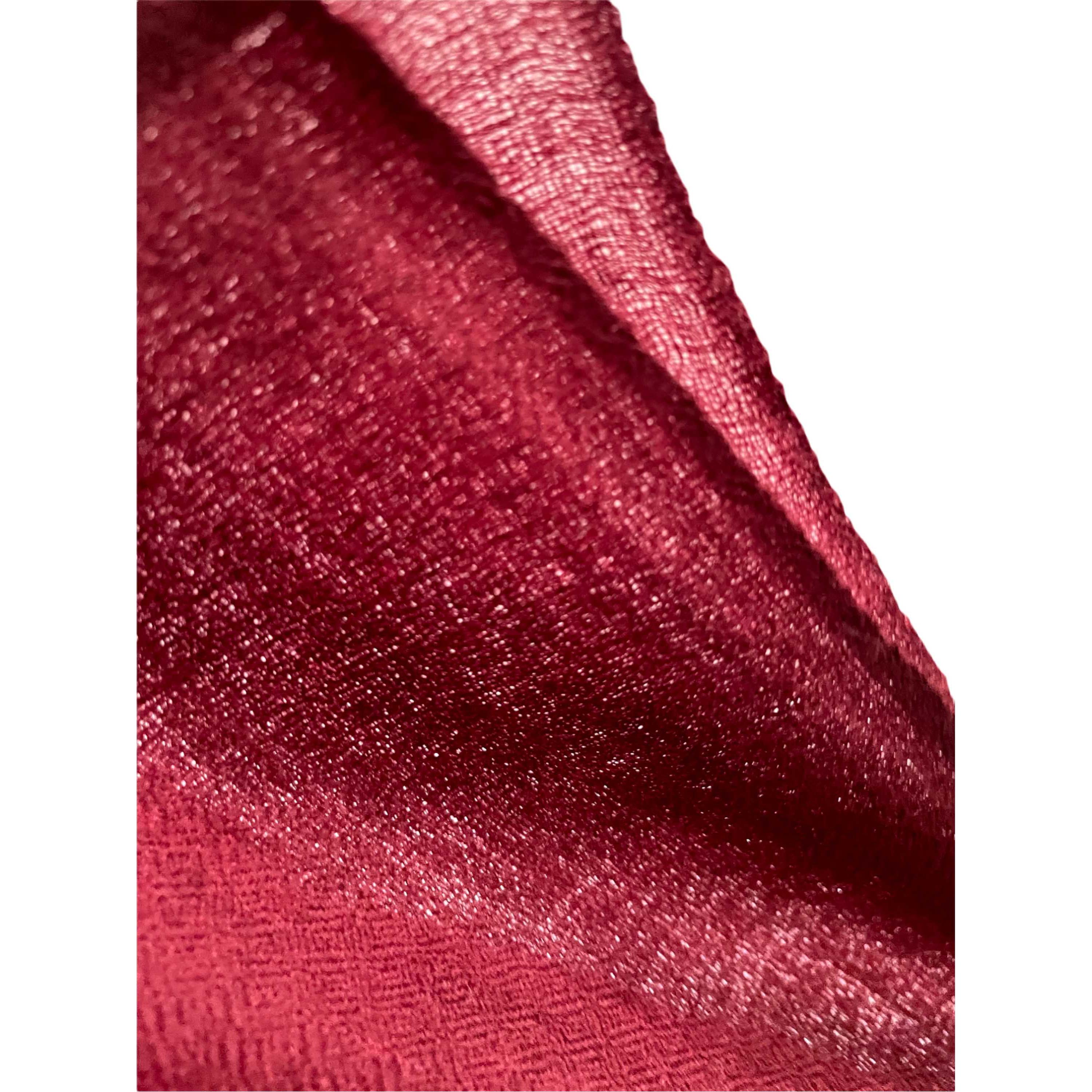 Ring Shawl,a Thin, Soft, And Light Shawl For All-weather Use, Two-ply Wool, Real Pashmina Wool, Dark Red