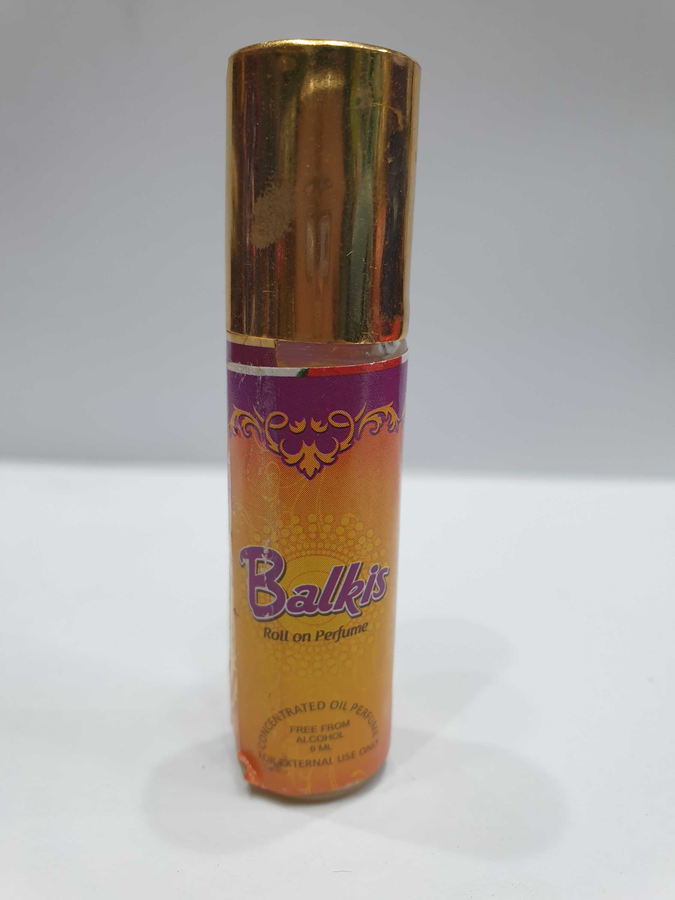 Attar - Handmade Natural Perfume Form Herbal Extract, balkis, 6ml, roll On