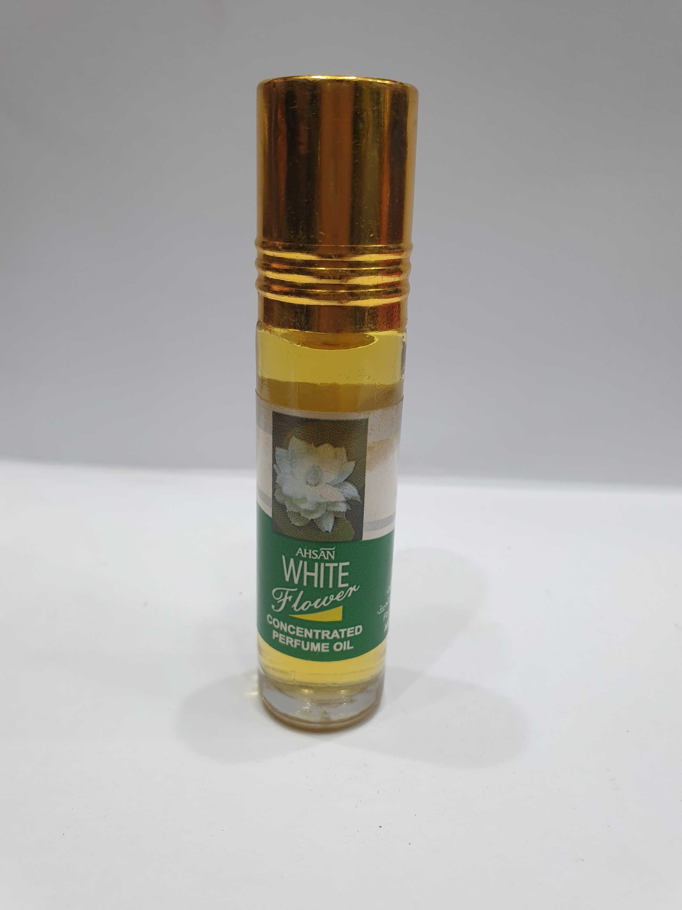 Attar - Handmade Natural Perfume Form Herbal Extract, white Flower, 6ml, roll On