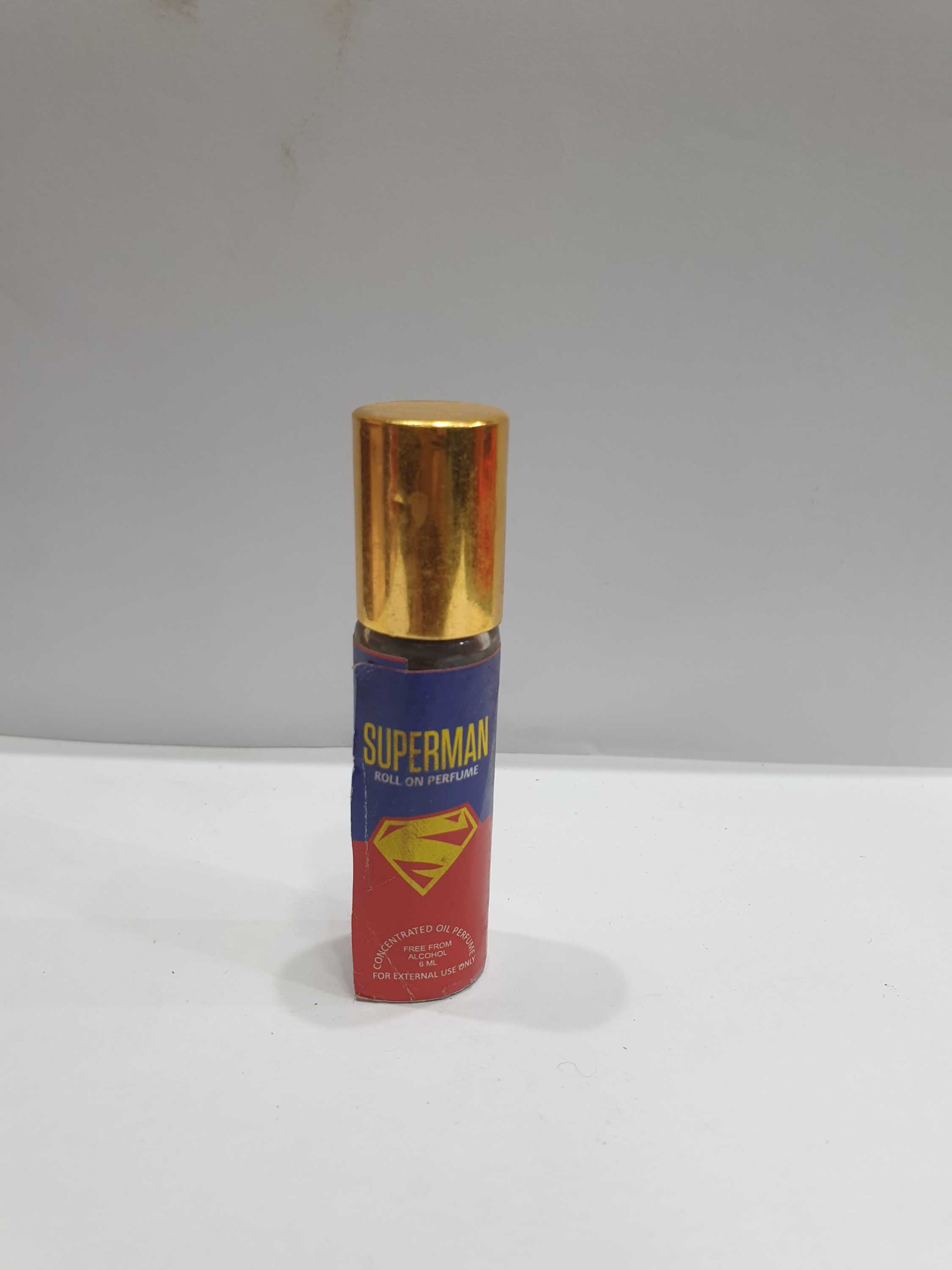 Attar - Handmade Natural Perfume Form Herbal Extract, superman, 6ml, roll On