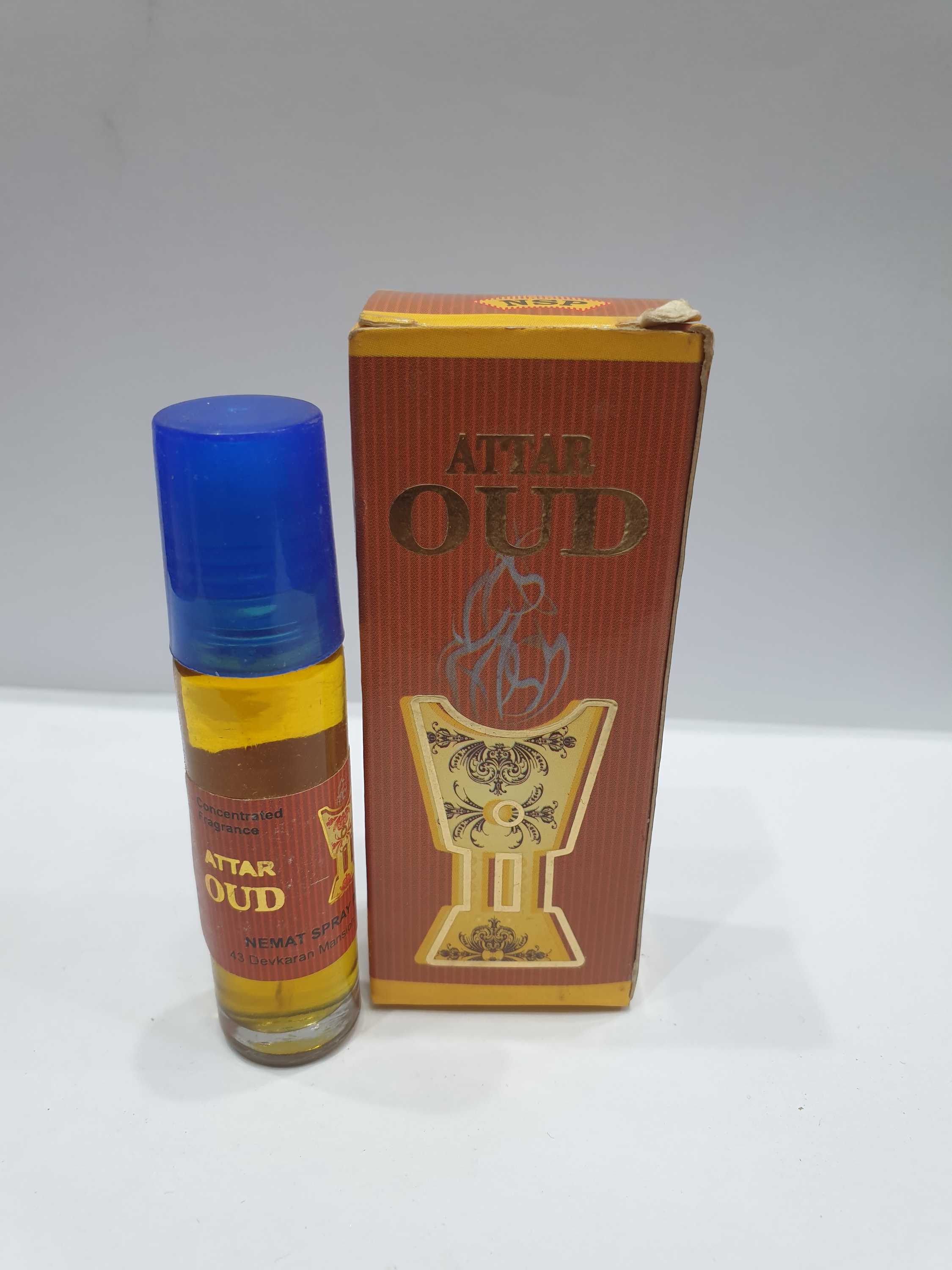 Attar - Handmade Natural Perfume Form Herbal Extract, oud, 6ml, roll On