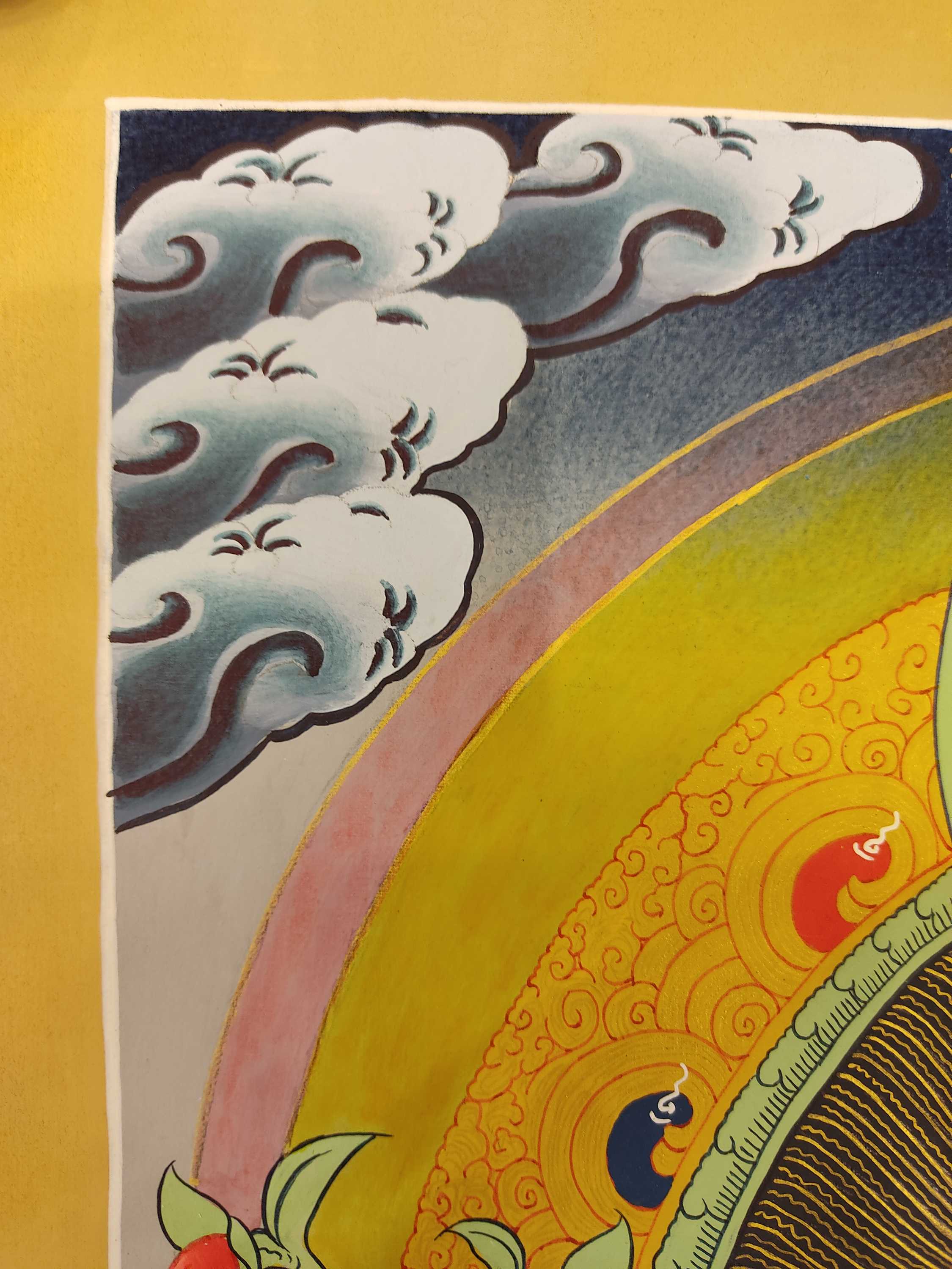 Tibetan Buddhist Thangka <span Style=