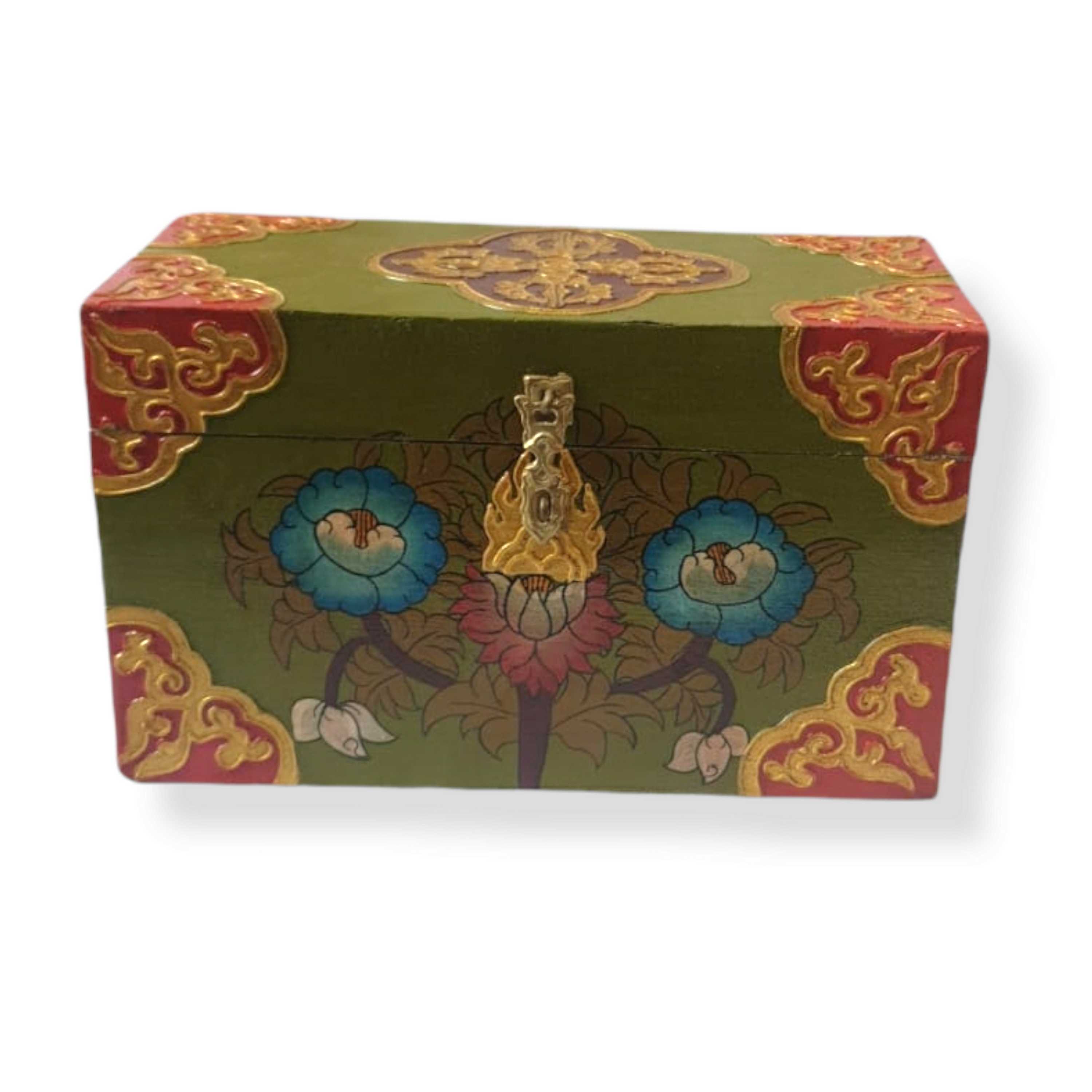 Handmade Tibetan Box <span Style=