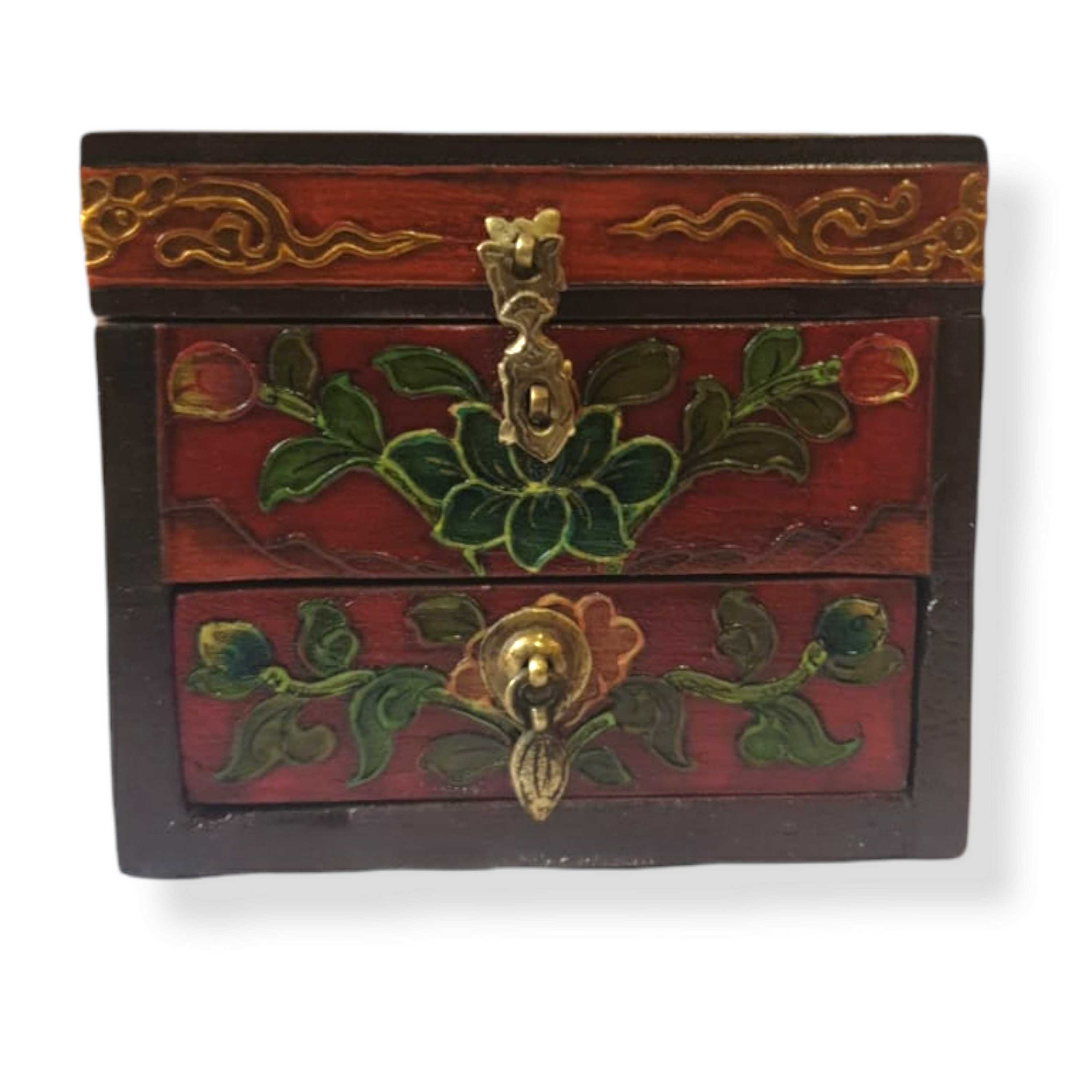 Handmade Tibetan Box <span Style=