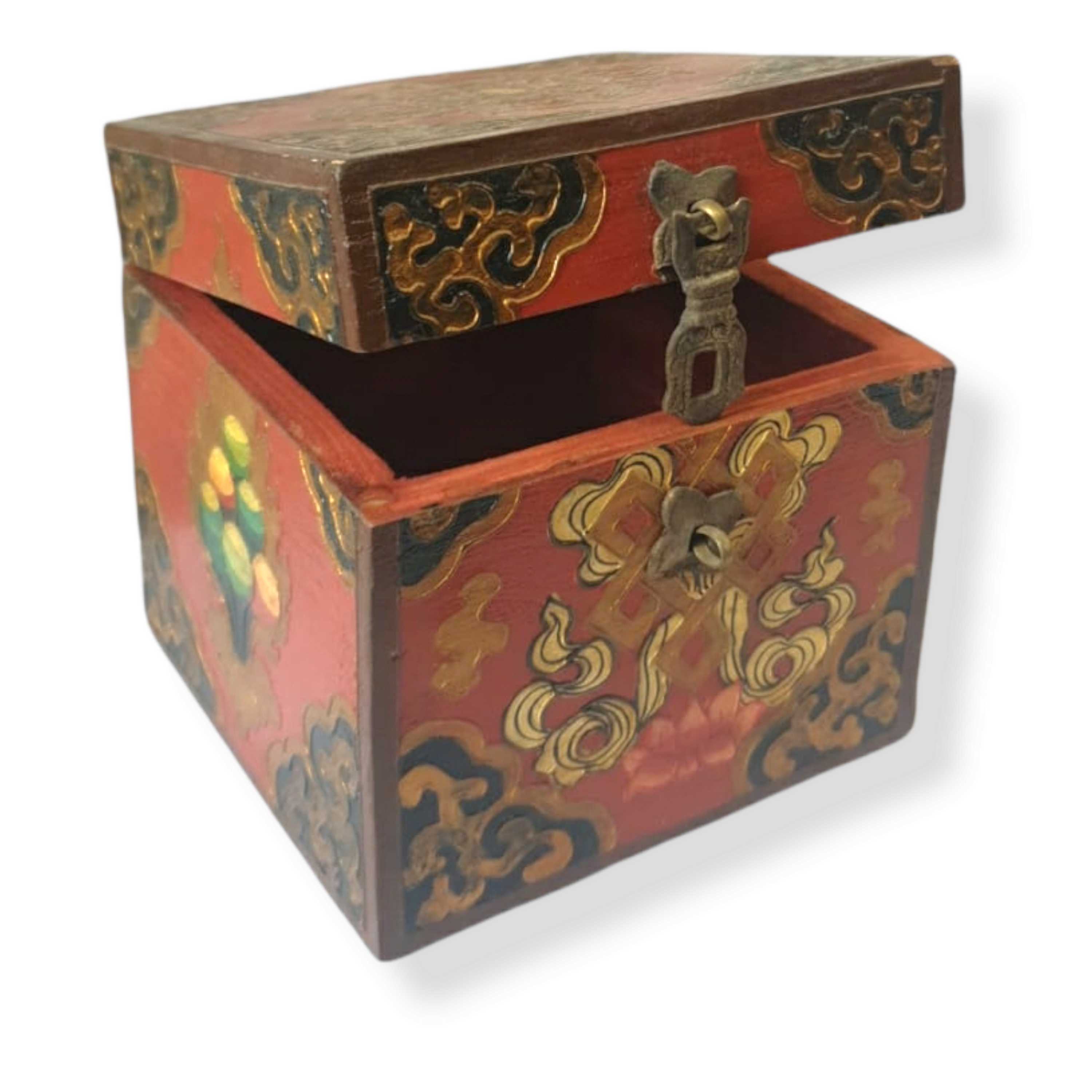 Handmade Tibetan Box <span Style=