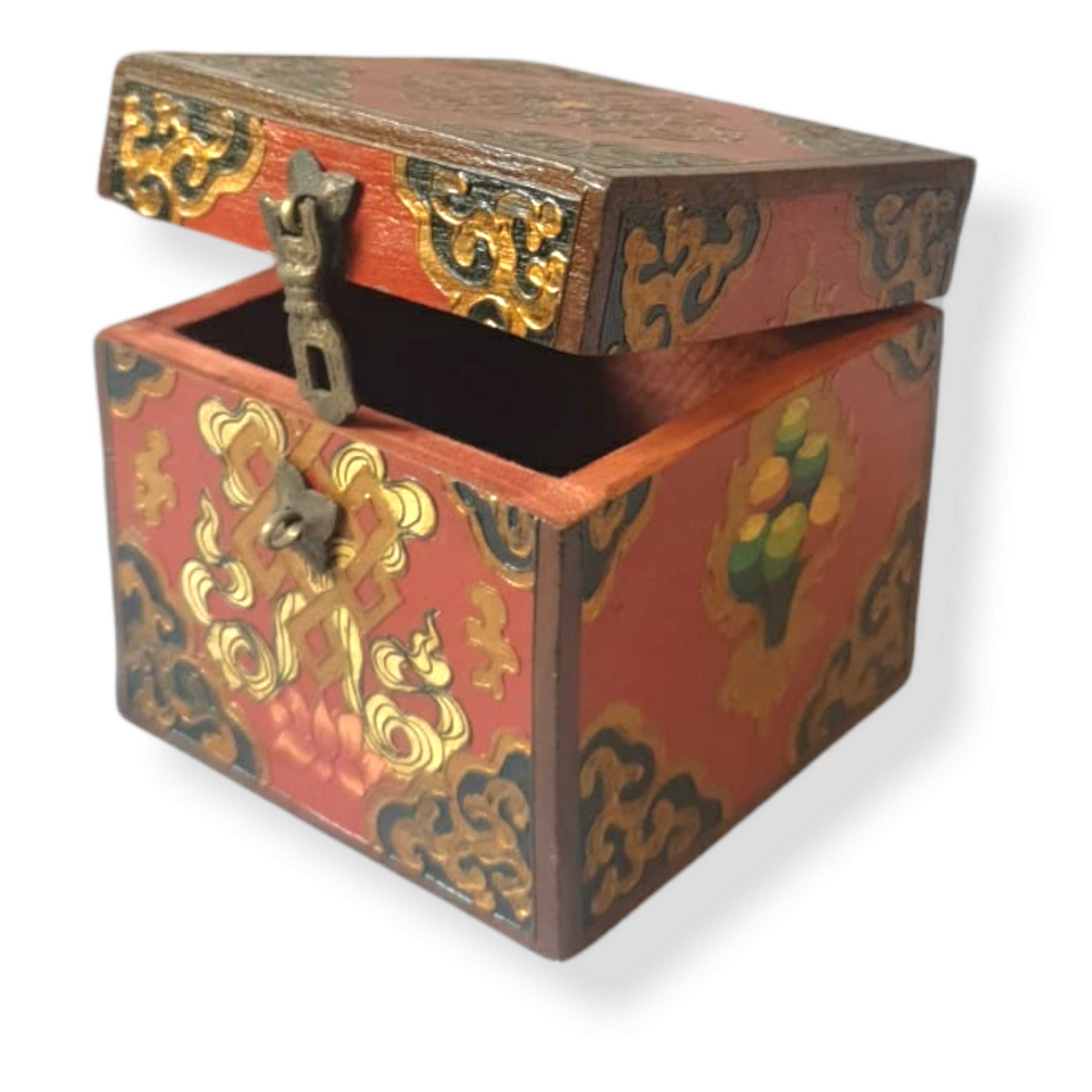 Handmade Tibetan Box <span Style=