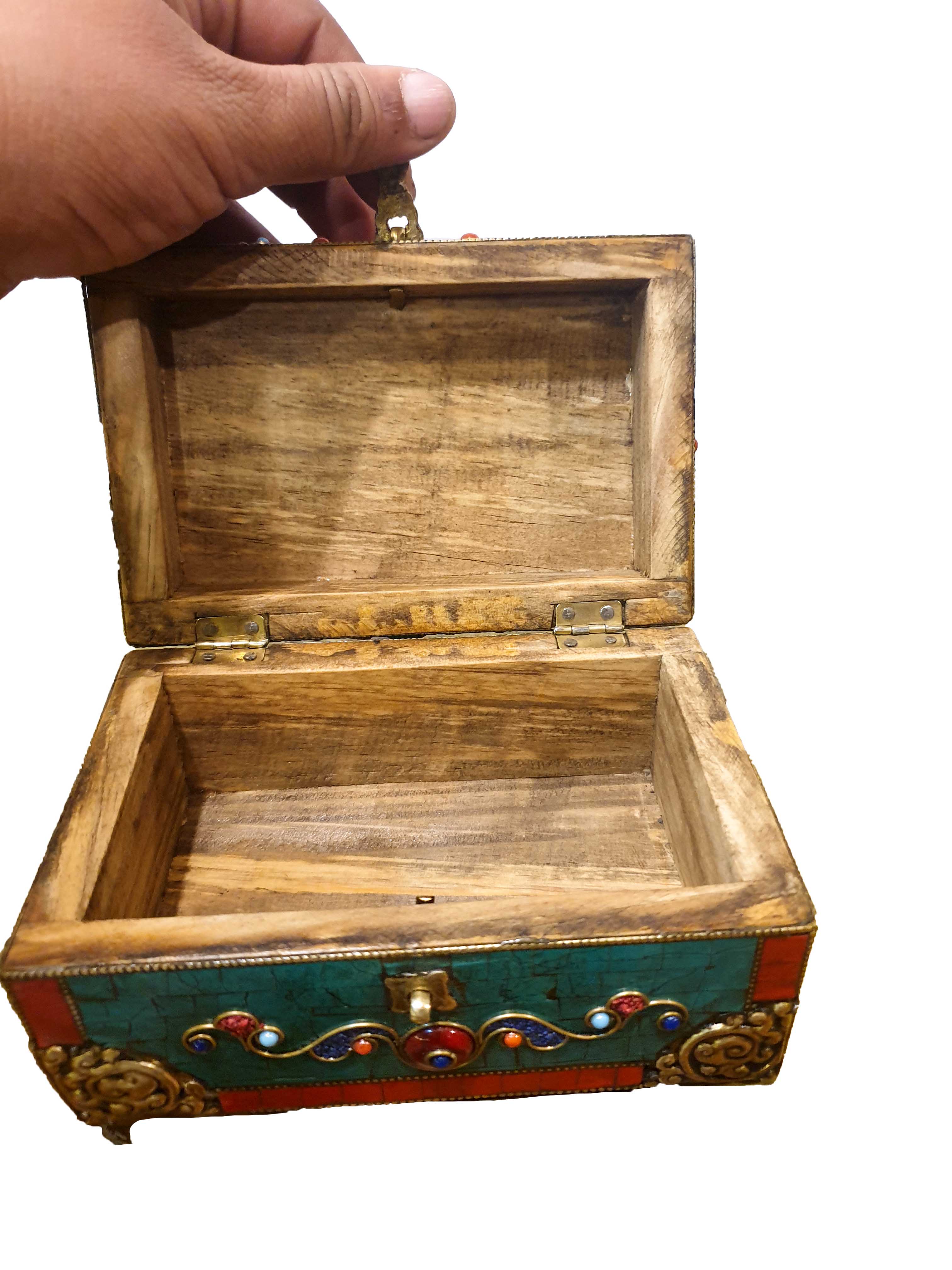 Handmade Tibetan Box <span Style=