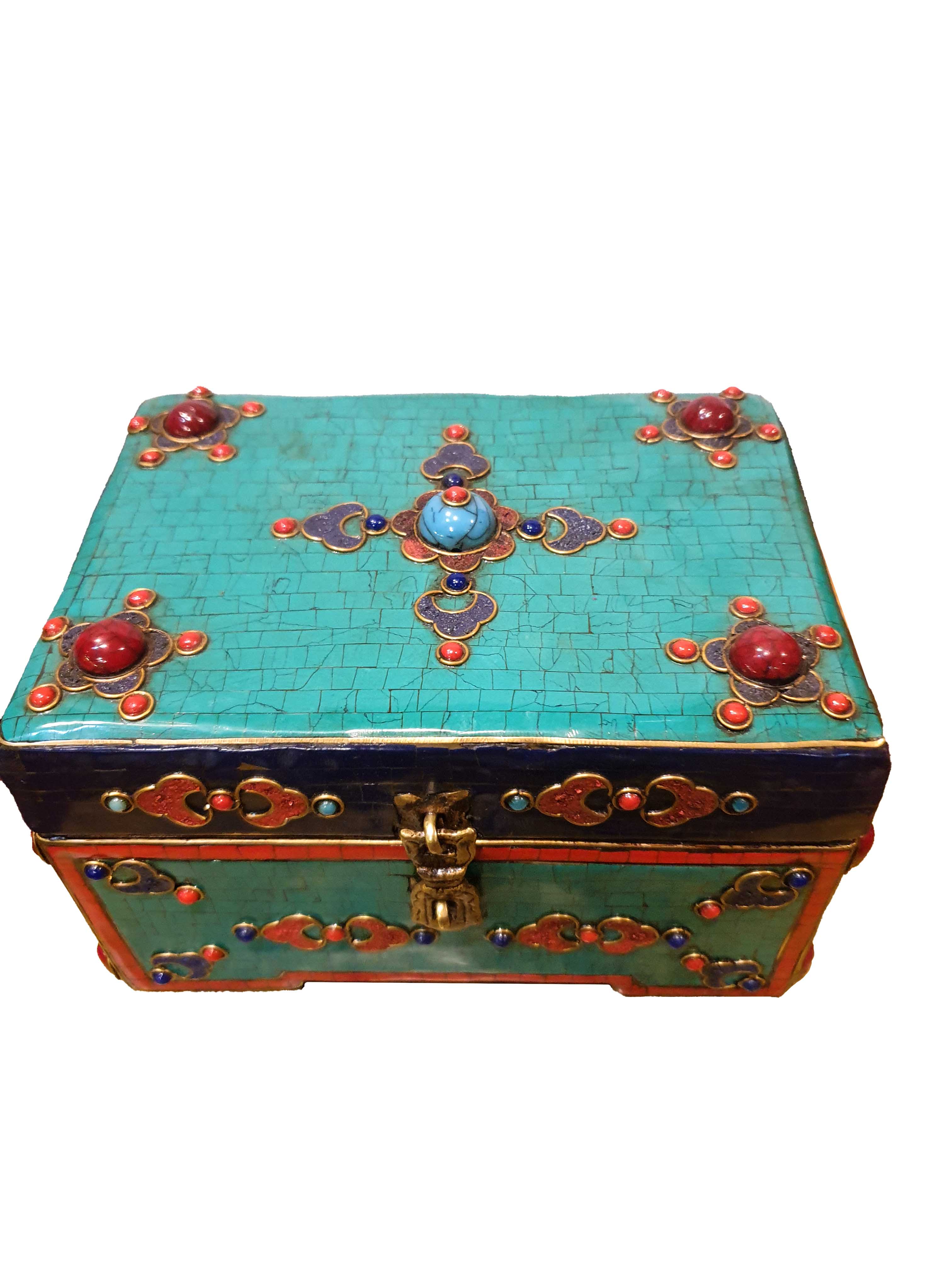 Handmade Tibetan Box <span Style=