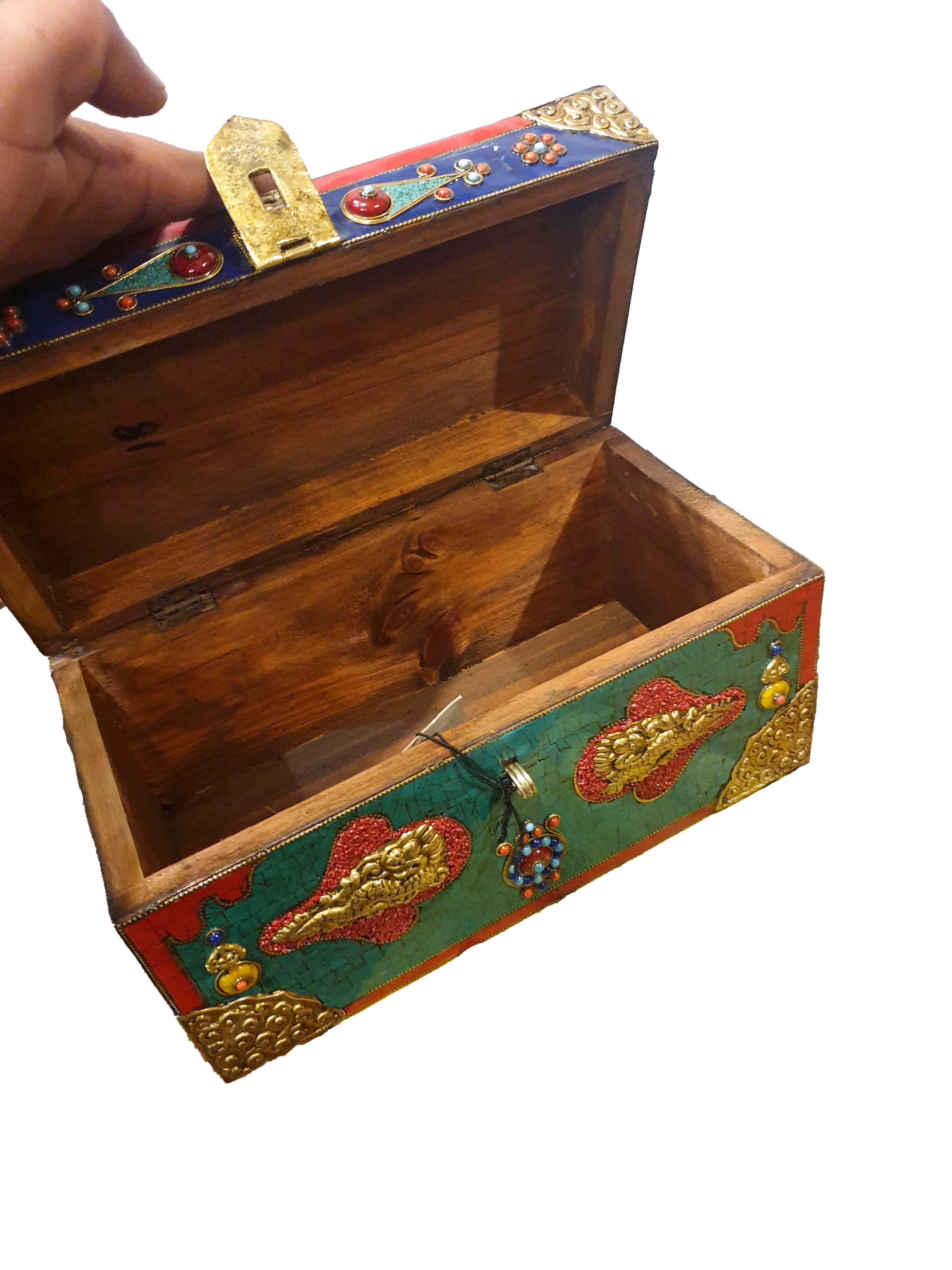 Handmade Tibetan Box <span Style=