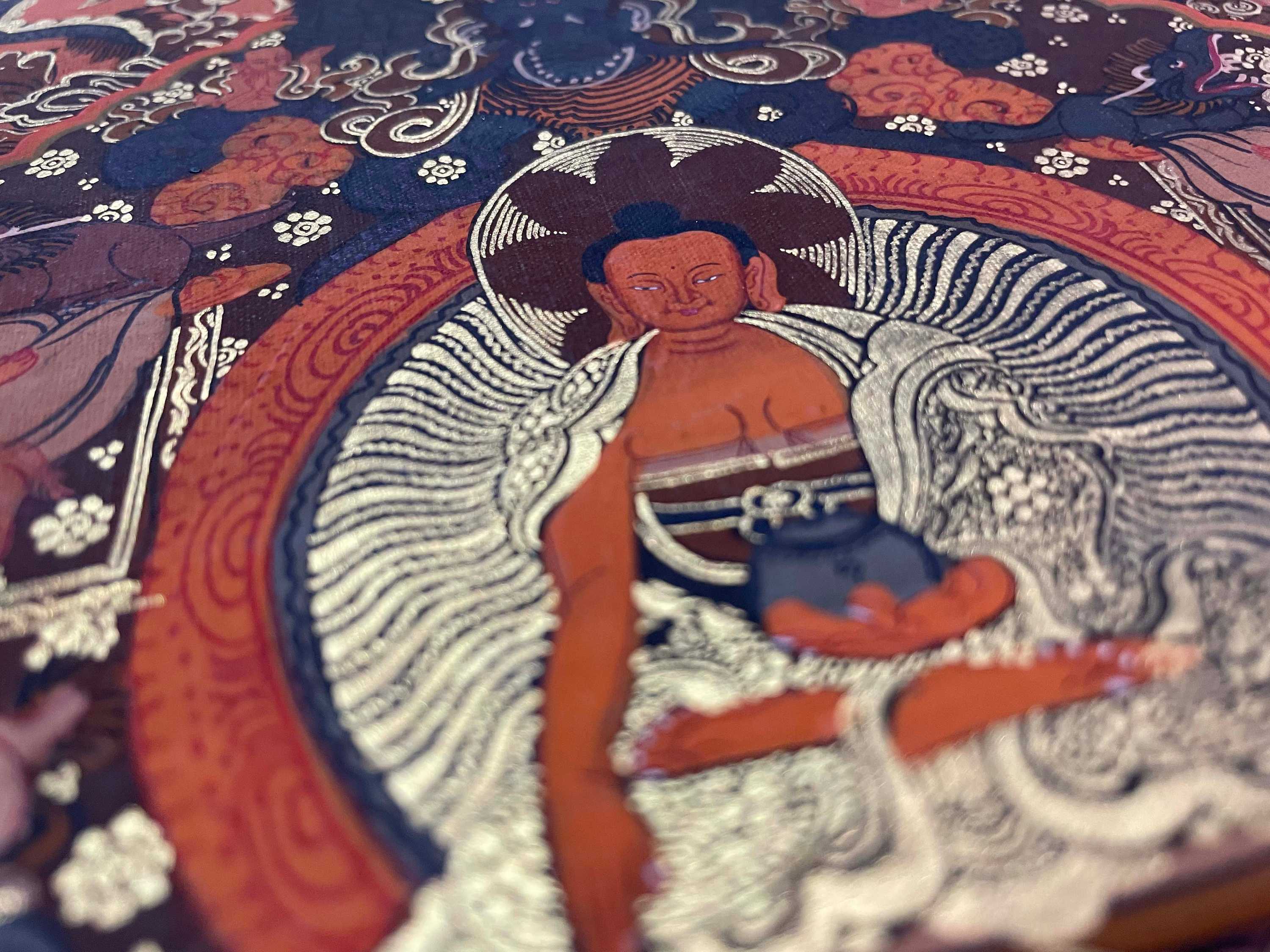 Tibetan Buddhist Thangka Painting <span Style=