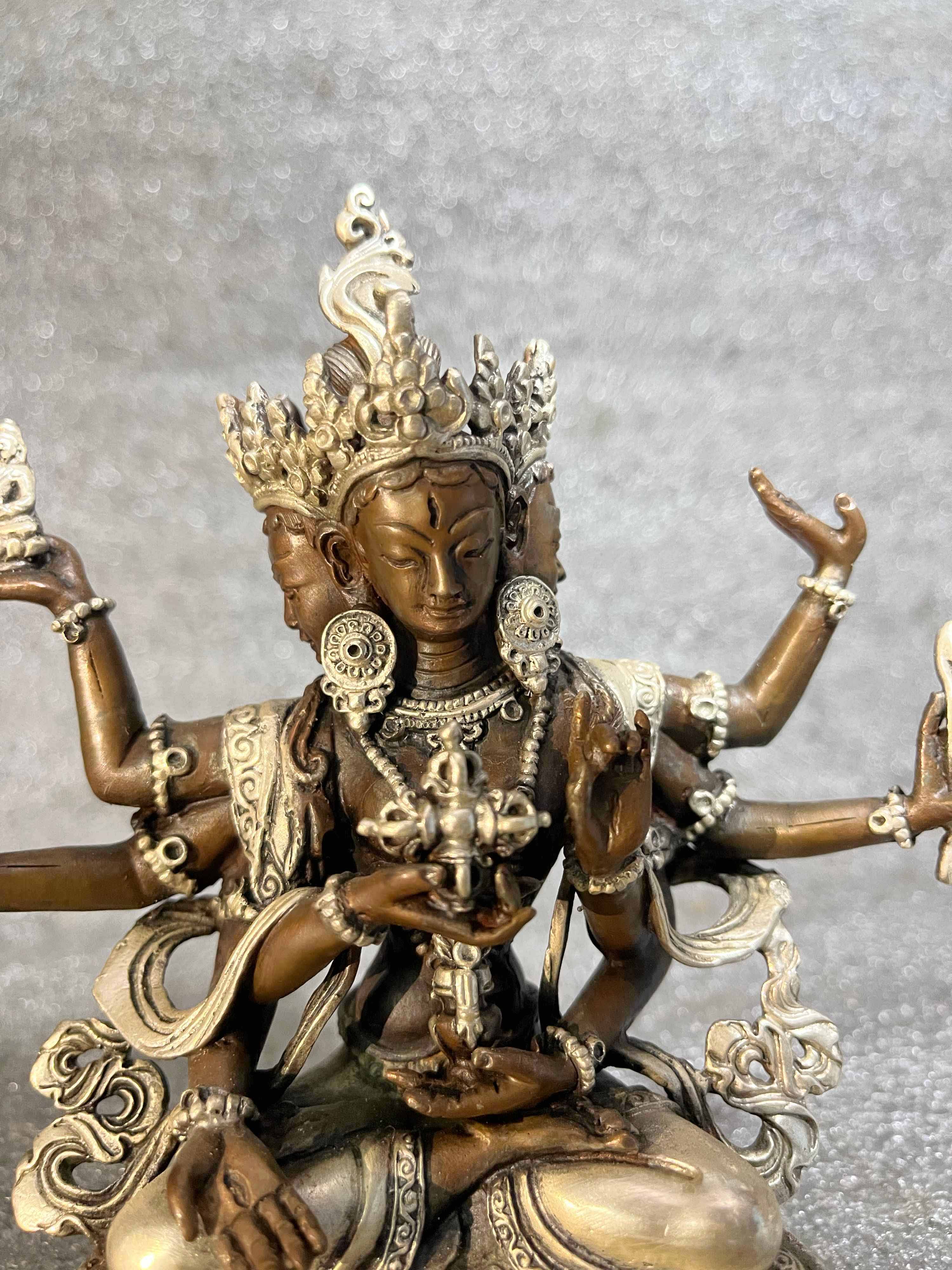 Buddhist Miniature Statue <span Style=