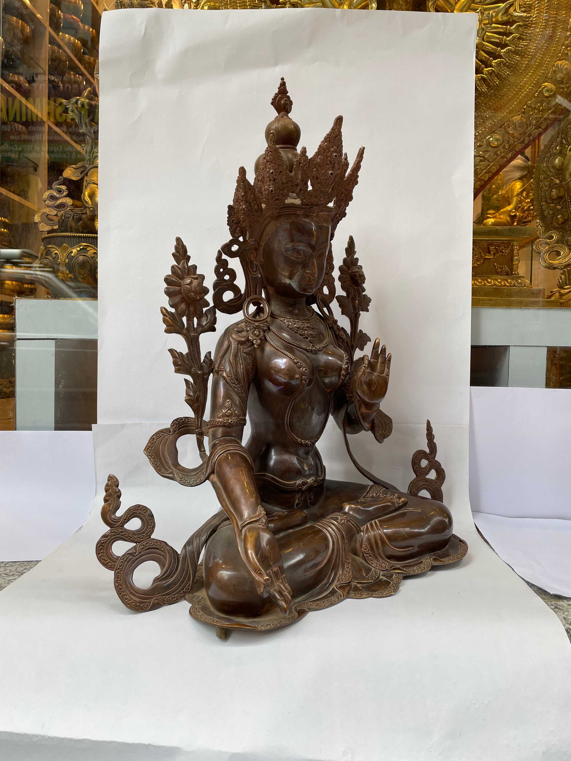 Buddhist Handmade Statue <span Style=