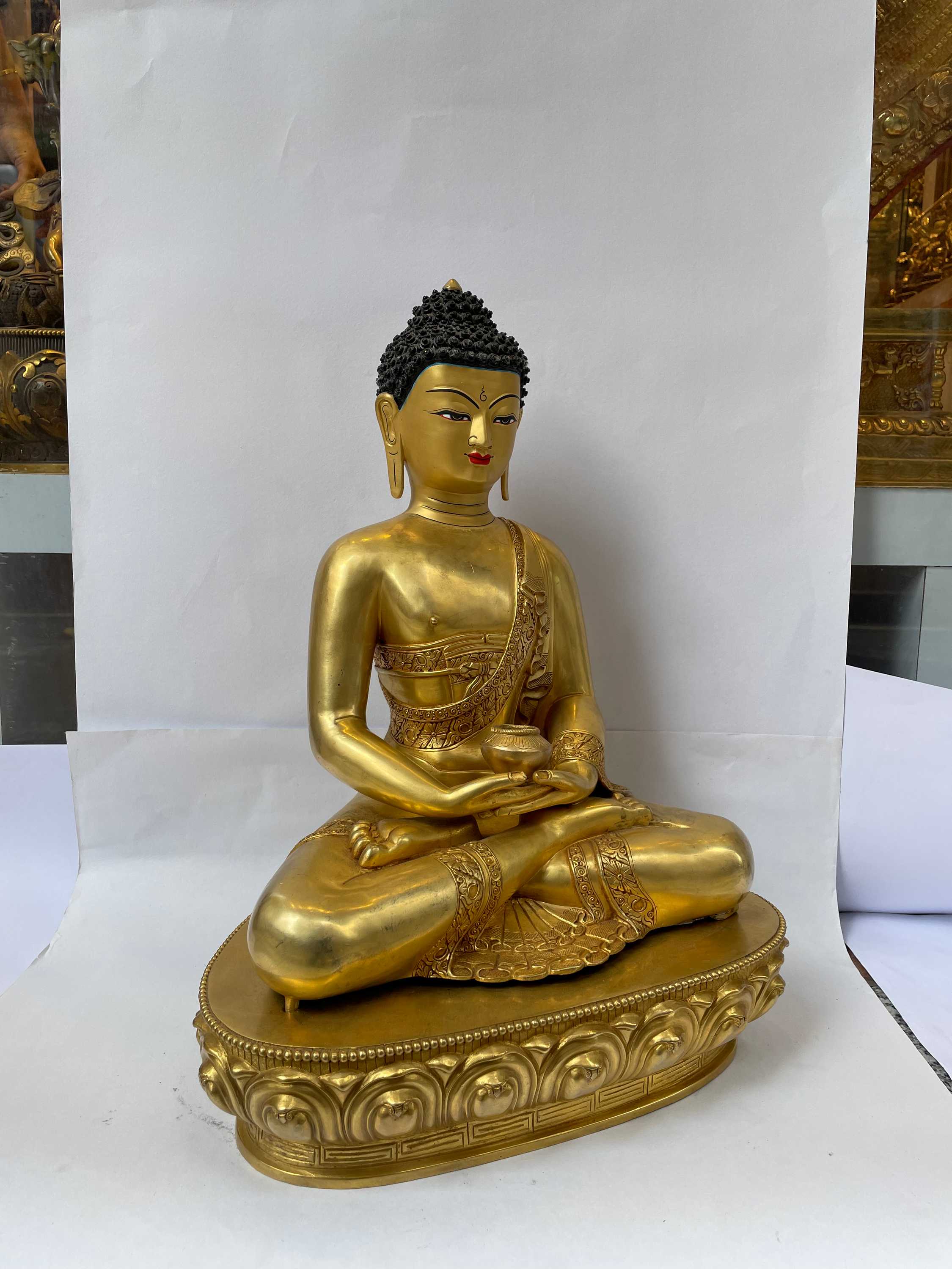 Buddhist Handmade Statue <span Style=