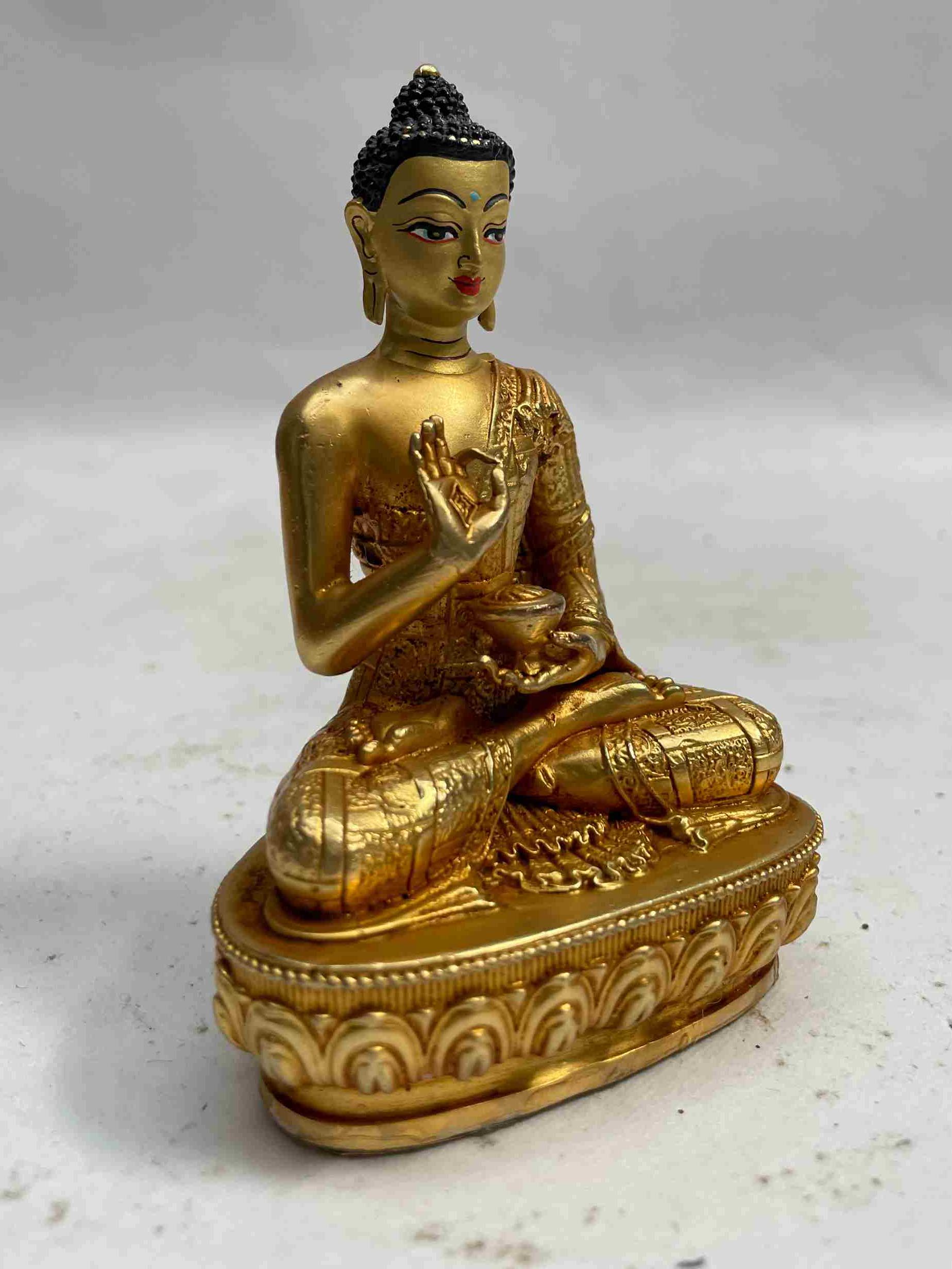 Buddhist Miniature Statue <span Style=