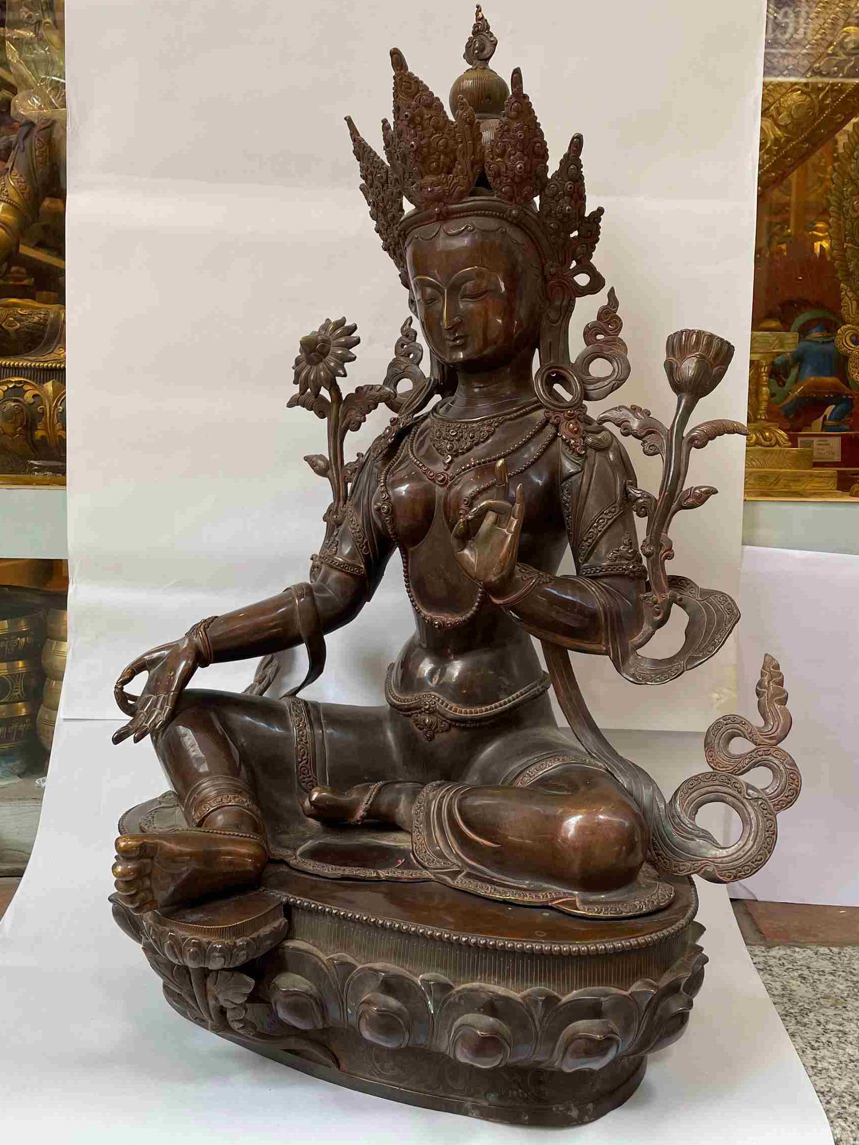 Buddhist Handmade Statue <span Style=