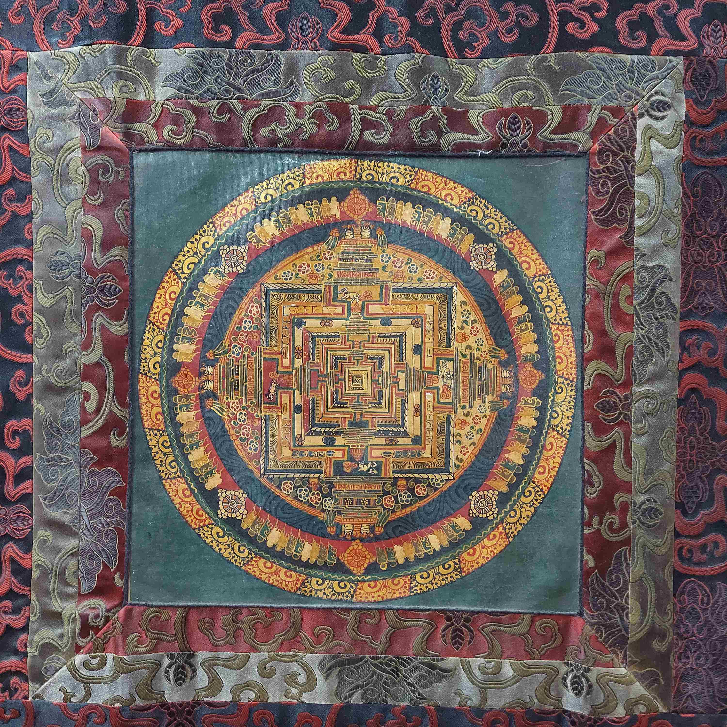 Buddhist Hand Painting Thangka <span Style=