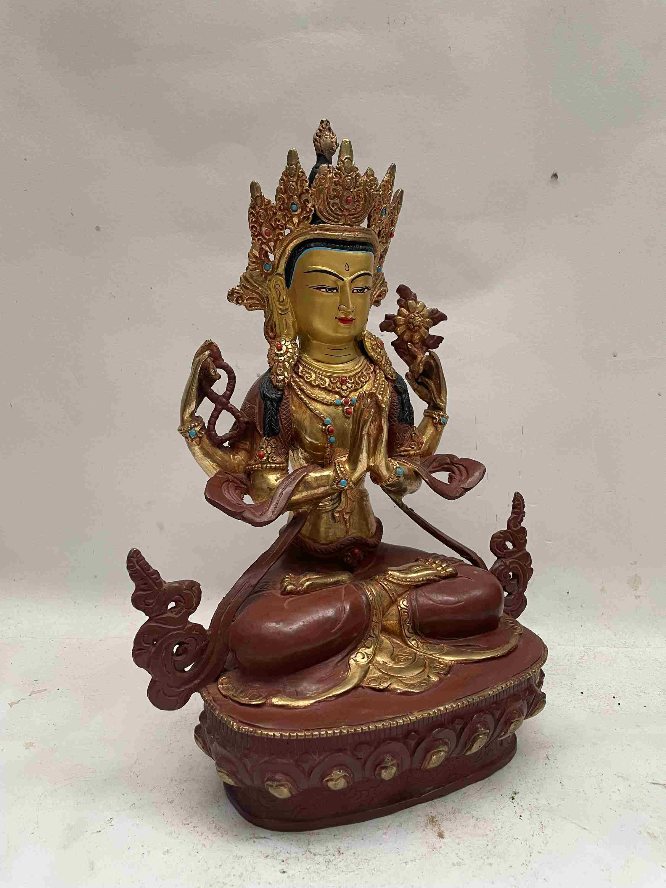 Buddhist Handmade Statue <span Style=