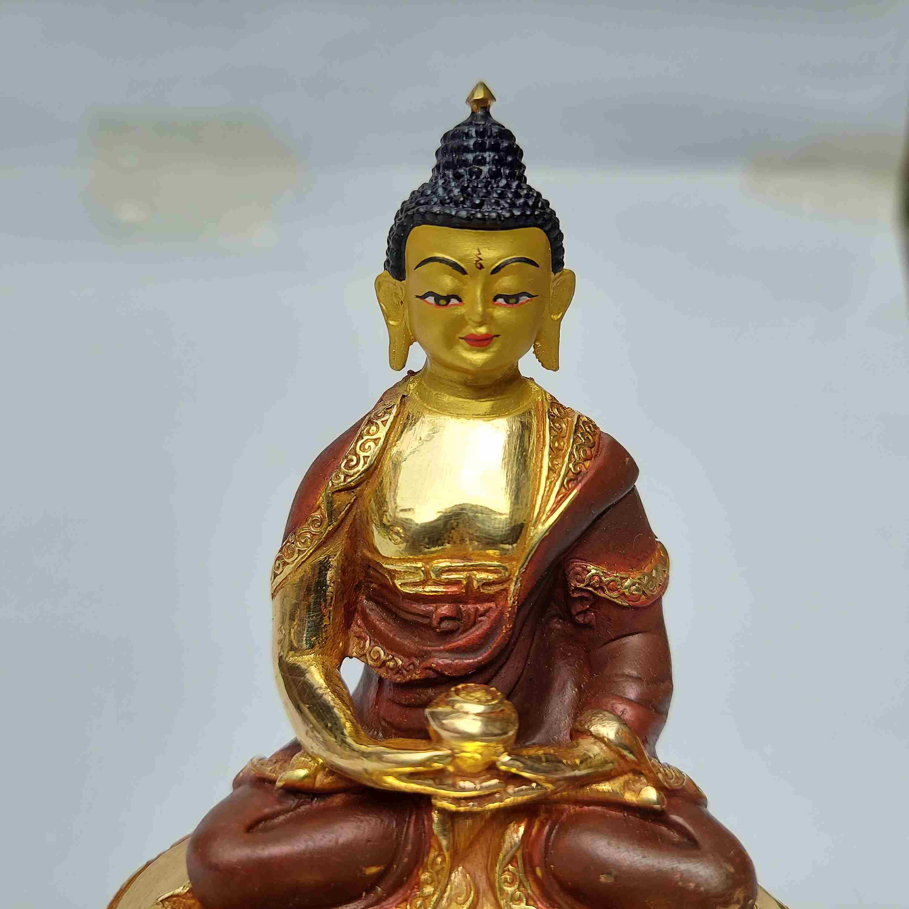 Buddhist Miniature Statue <span Style=