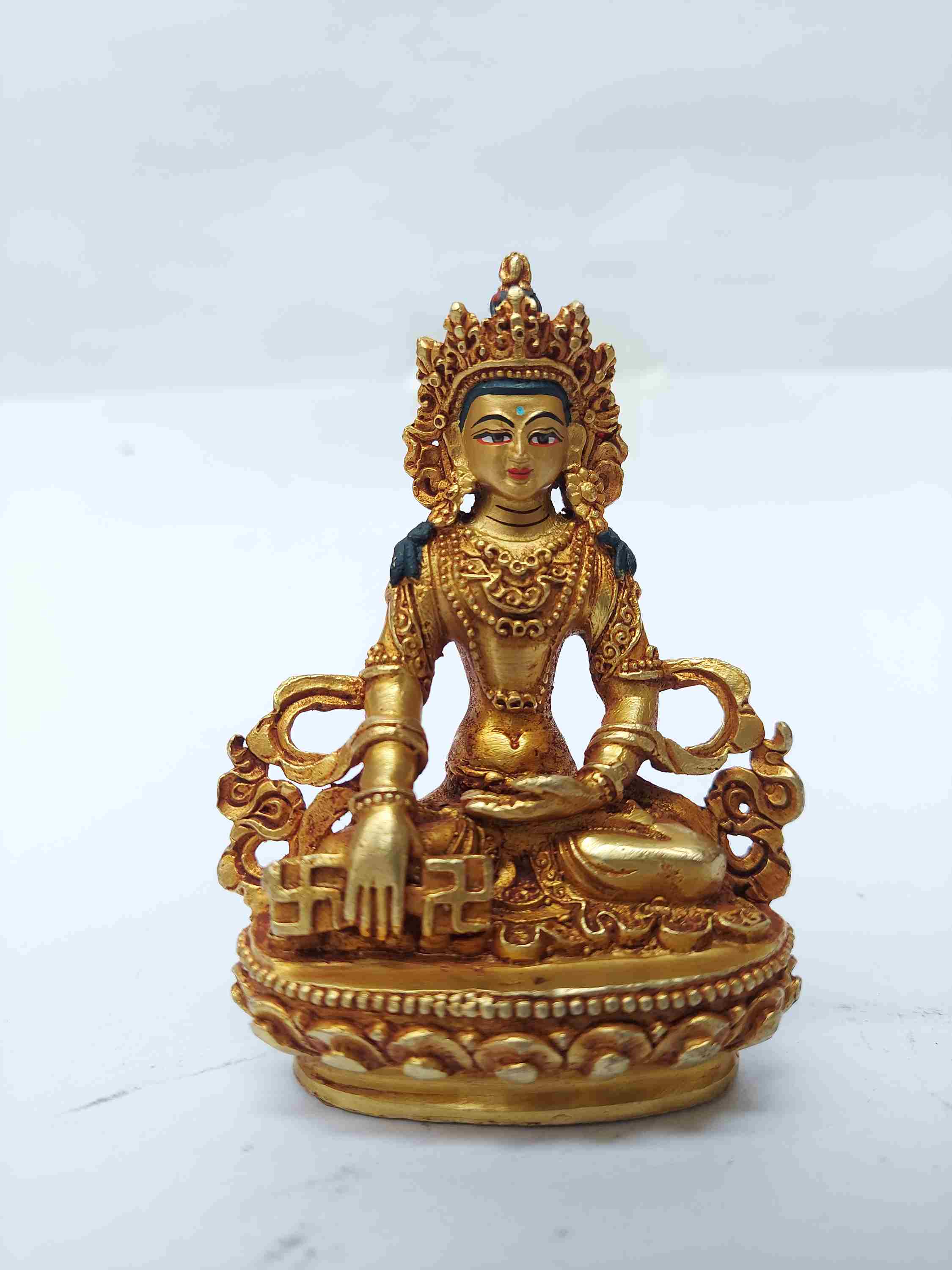 Buddhist Miniature Statue <span Style=